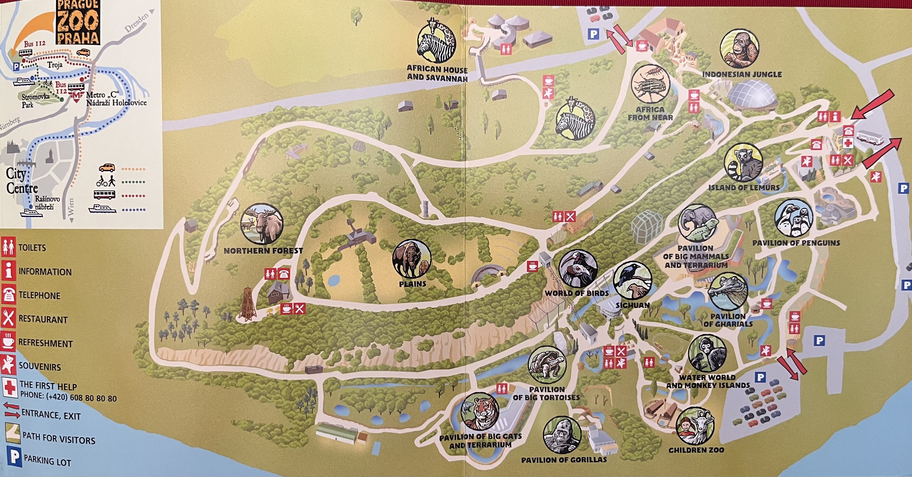 Zoo Map - 2008