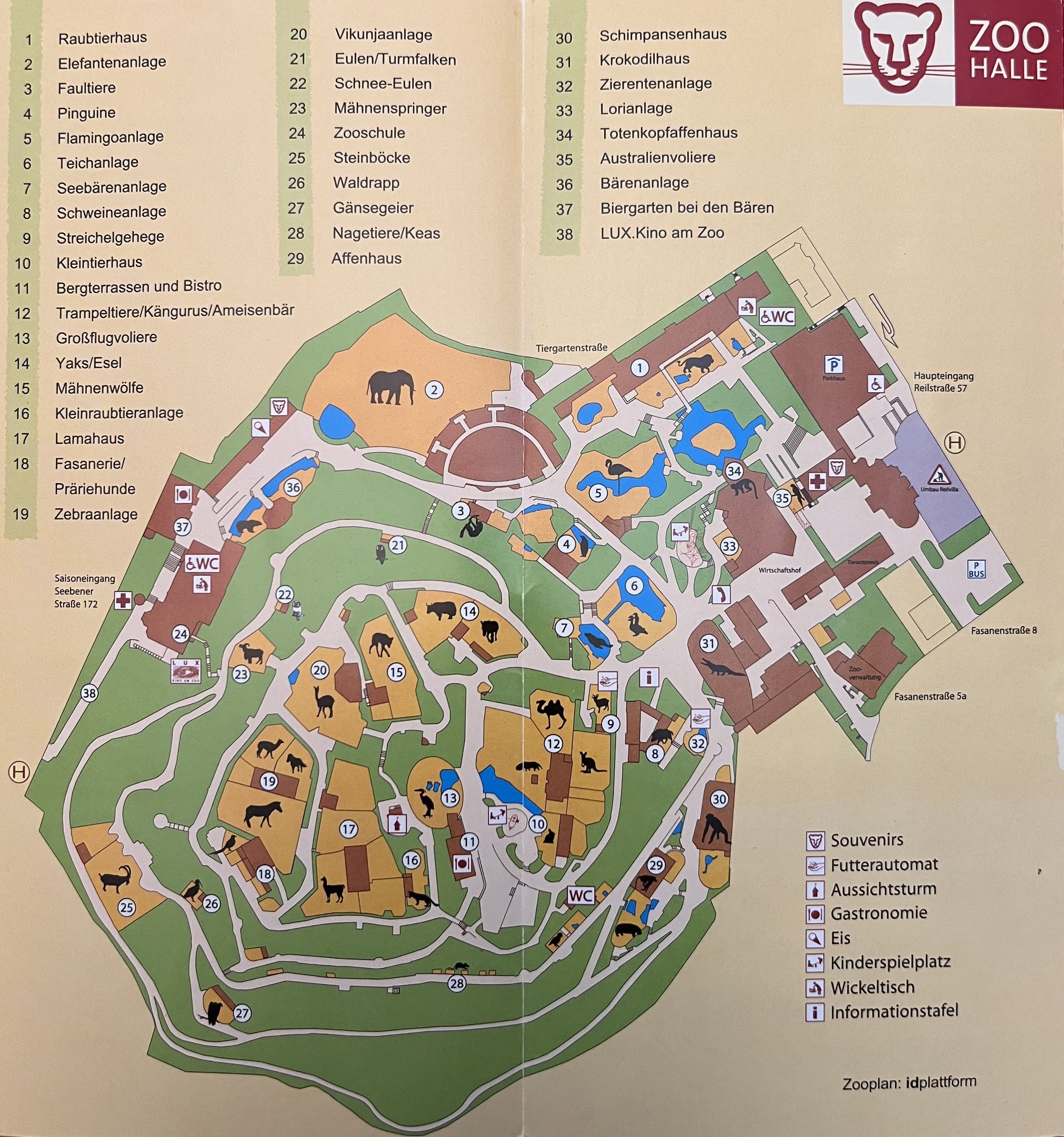 Zoo Map - 2008