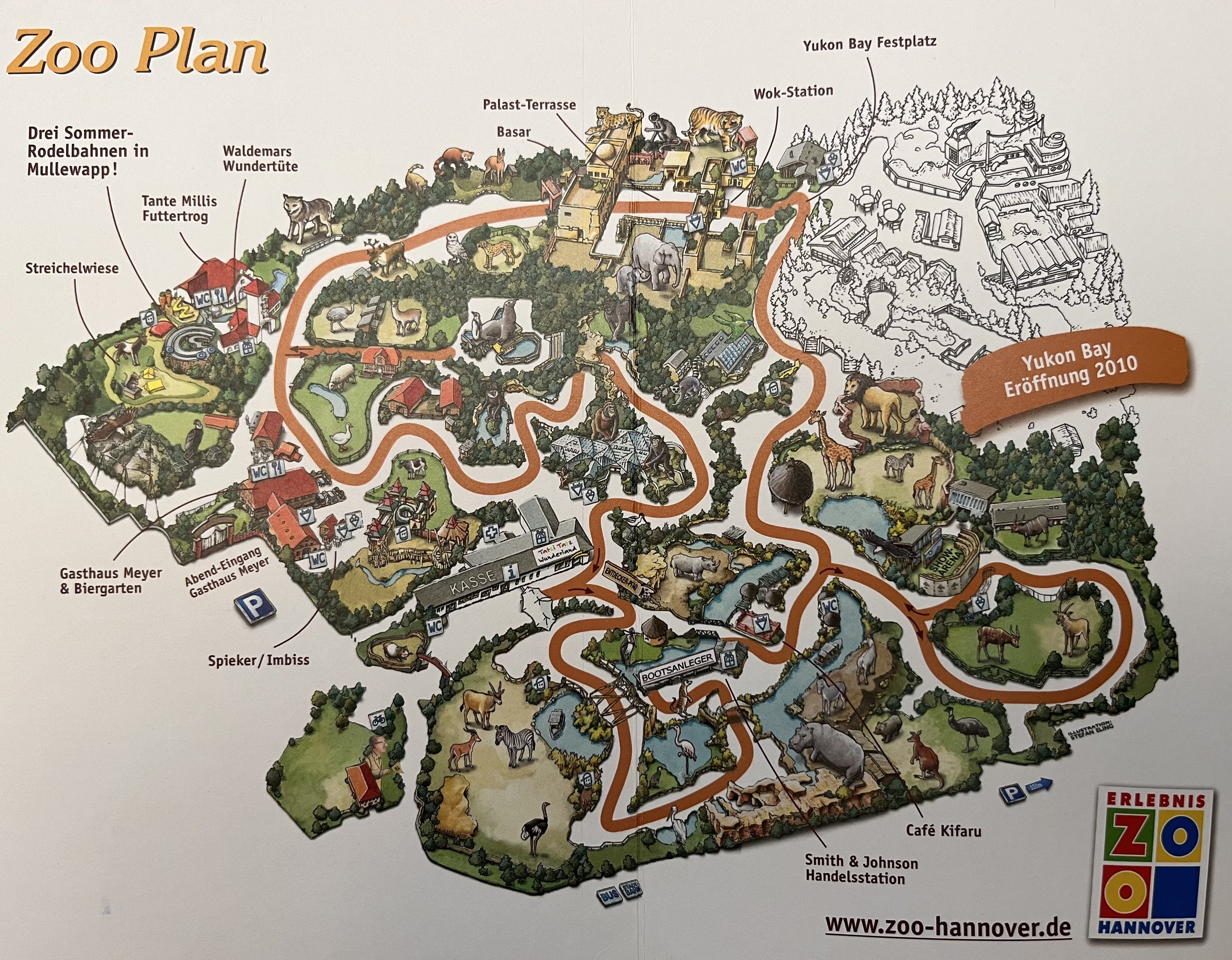 Zoo Map - 2008
