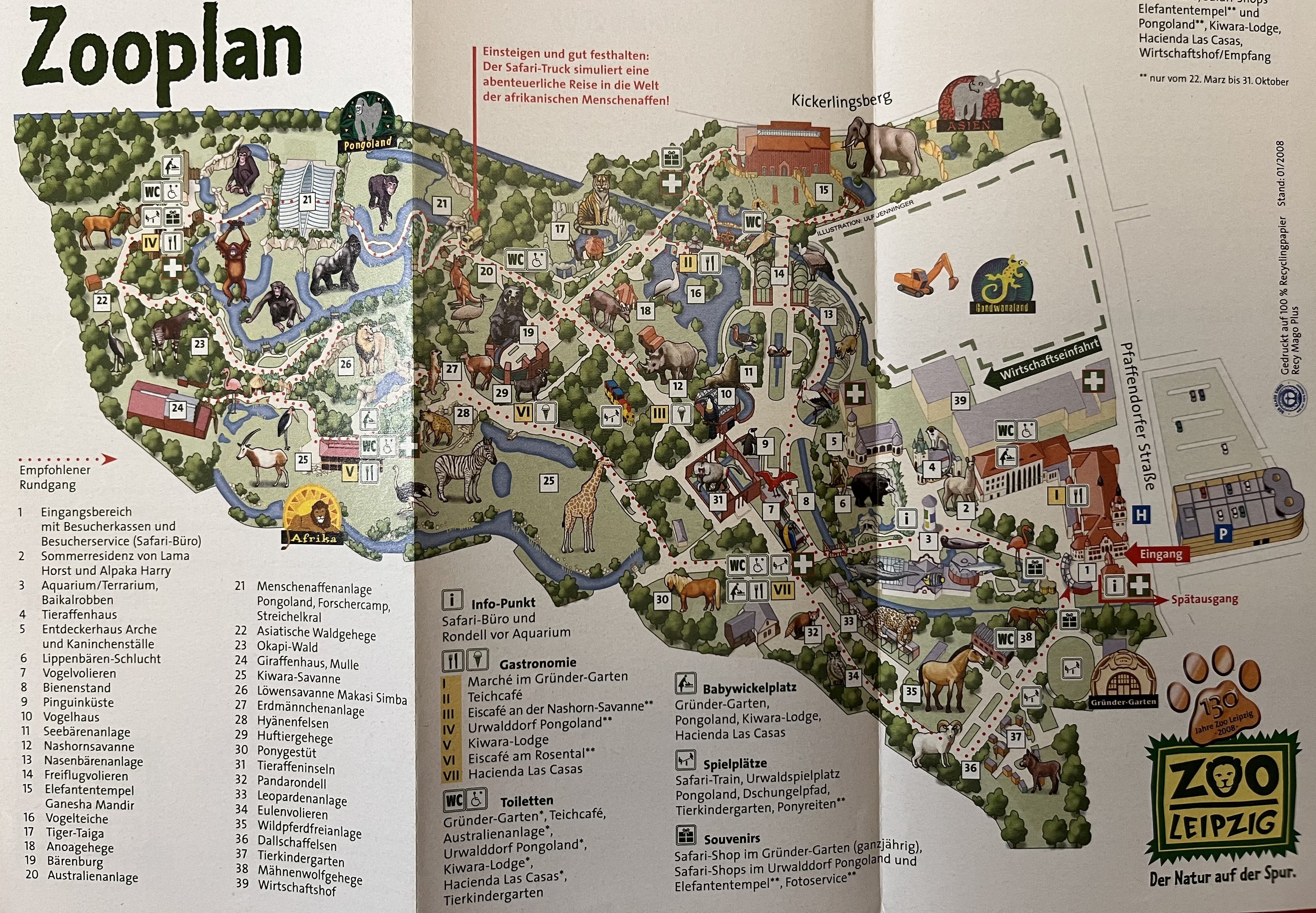 Zoo Map - 2008