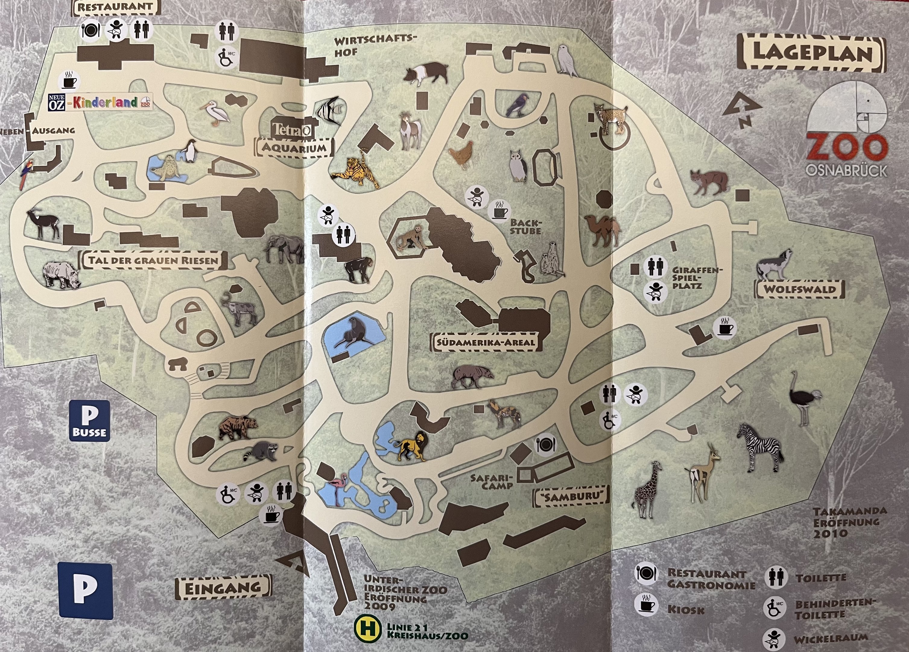 Zoo Map - 2008