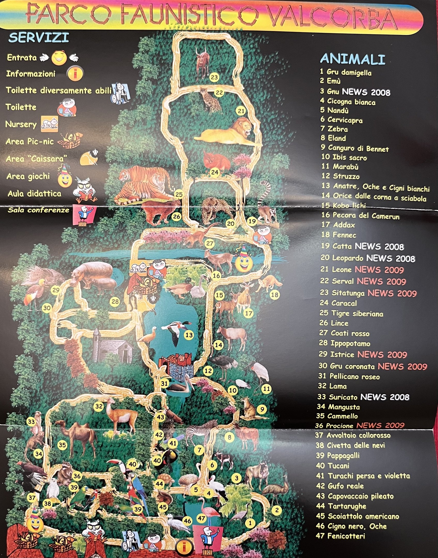 Zoo Map - 2008