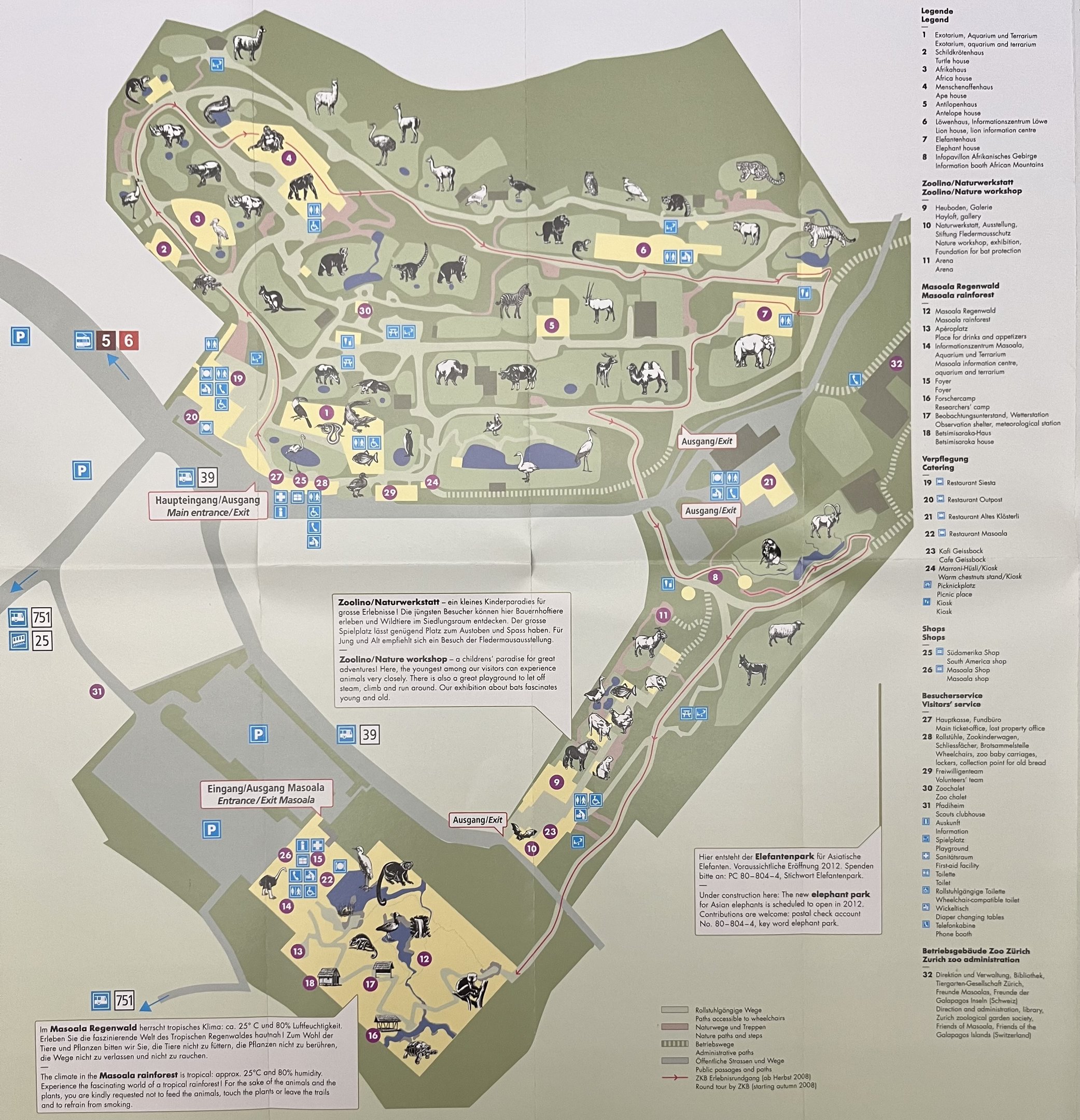 Zoo Map - 2008