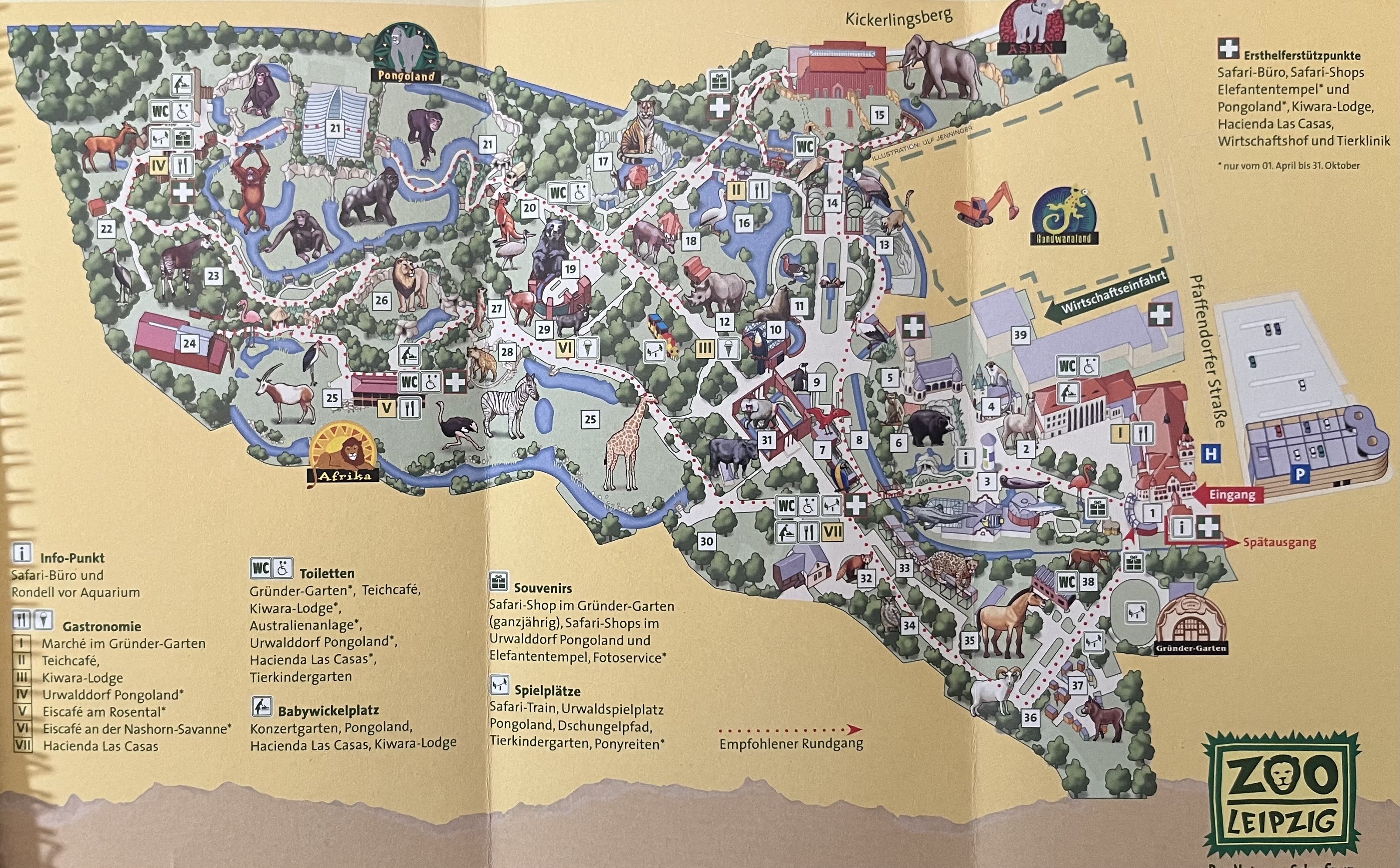Zoo Map - 2009/10