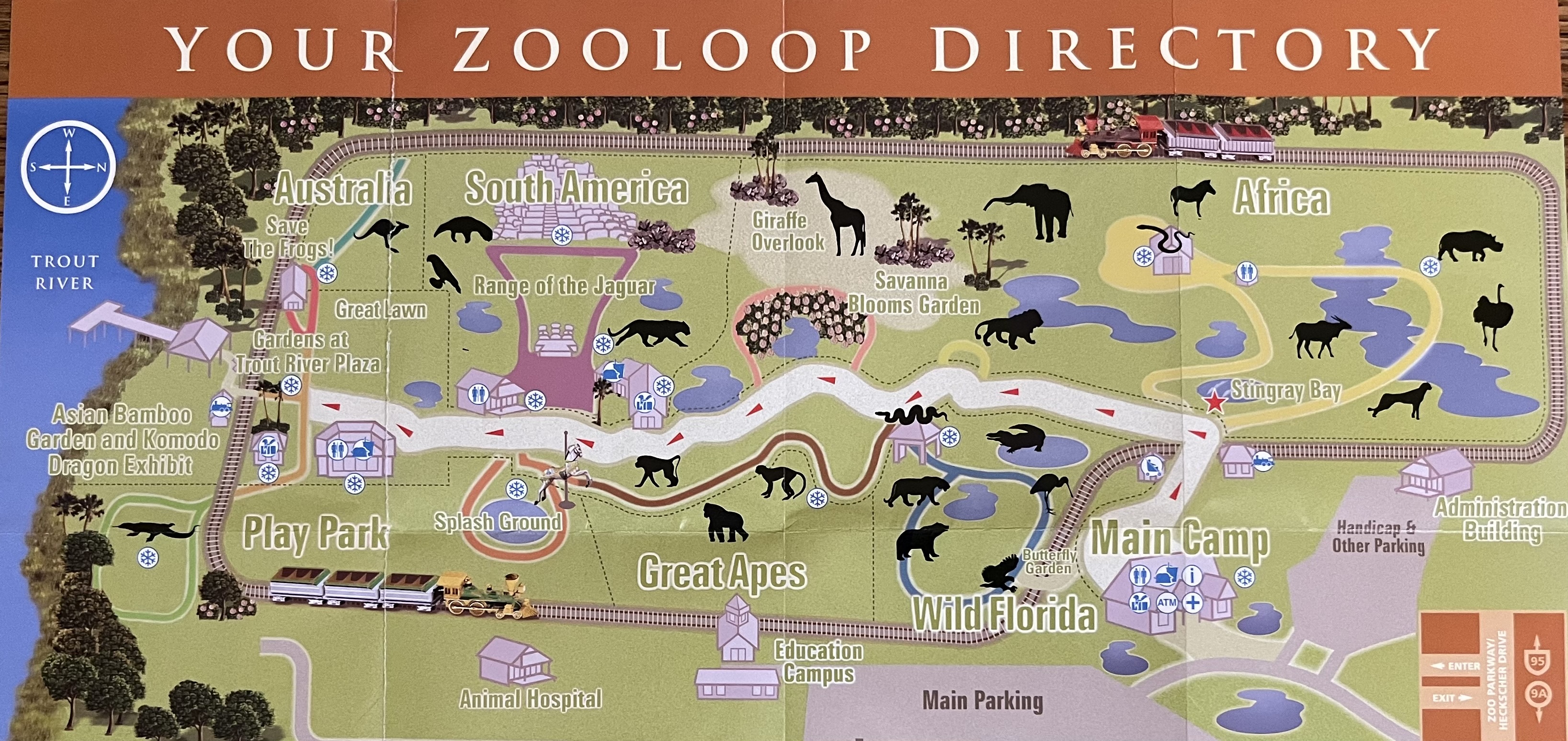 Zoo Map - 2009