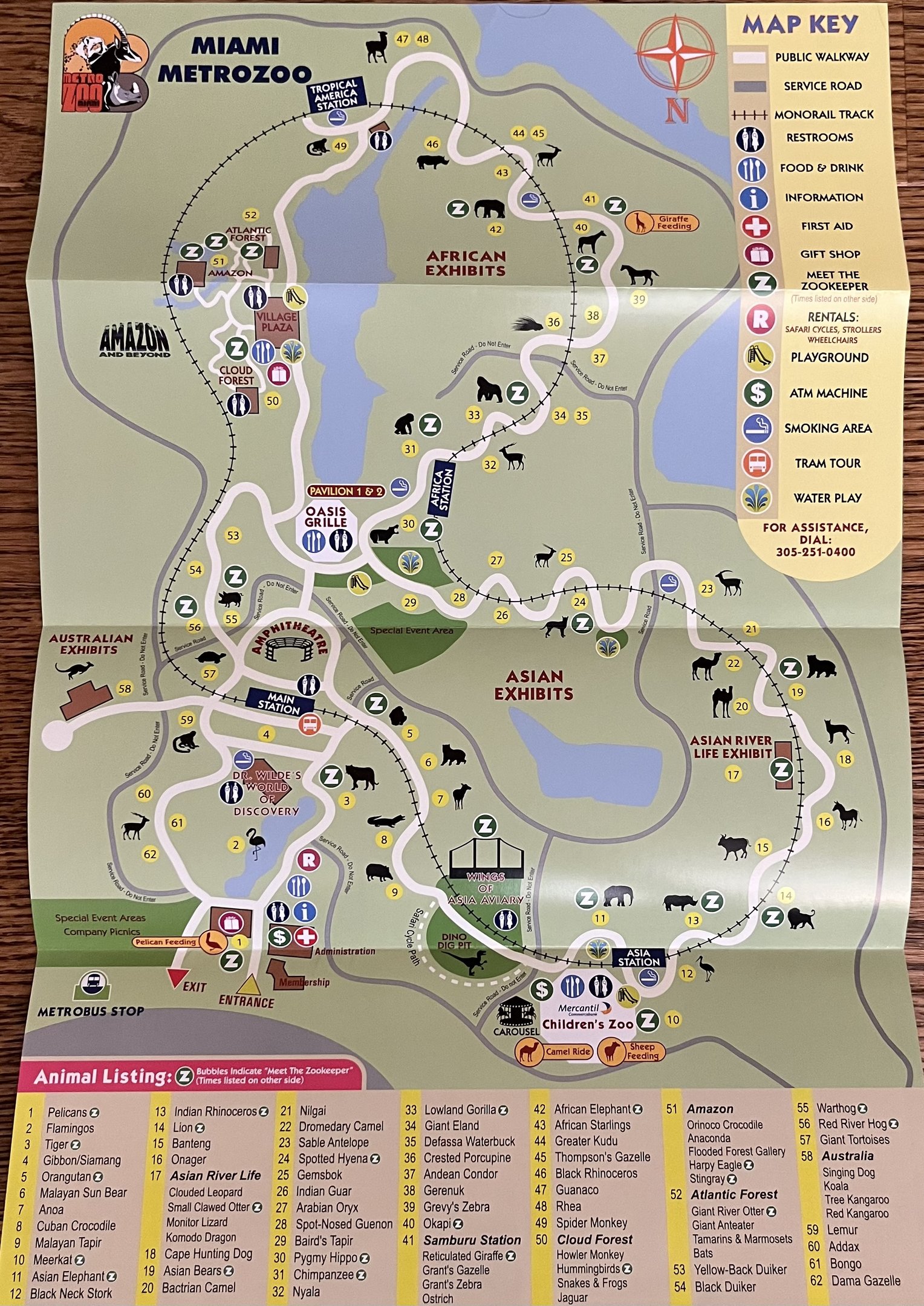 Zoo Map - 2009