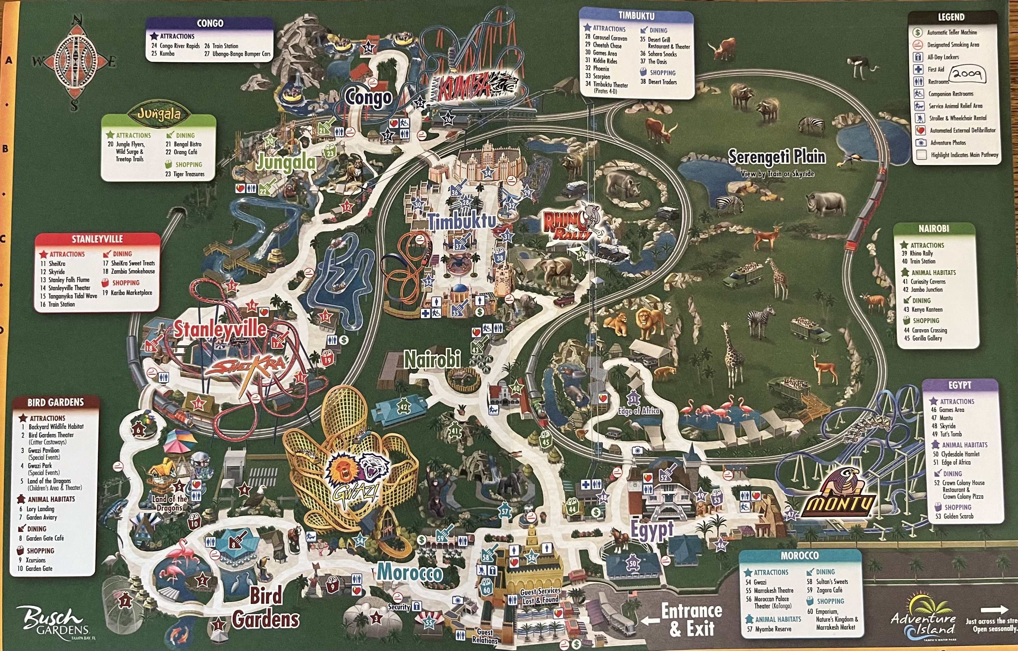 Zoo Map - 2009