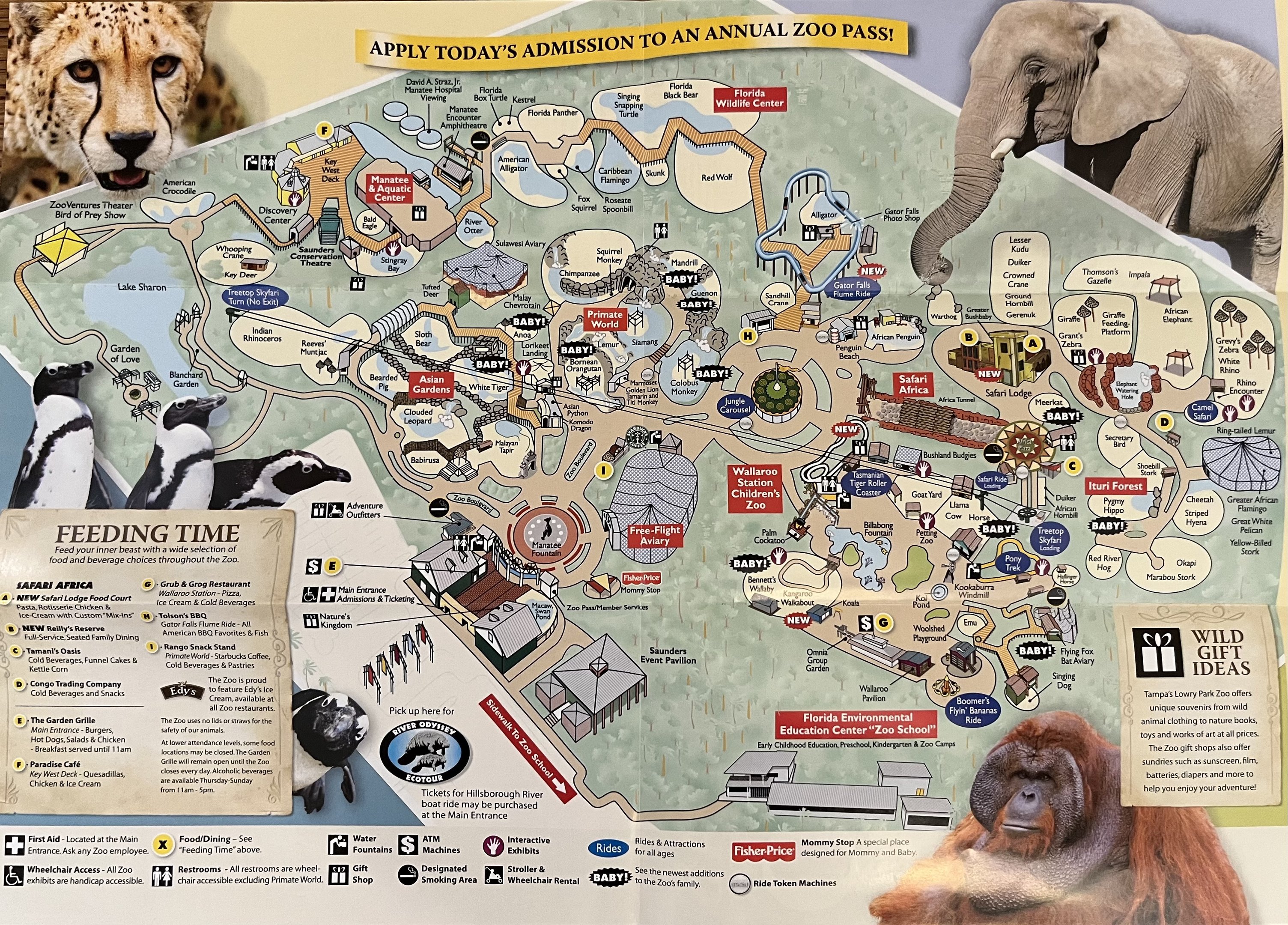 Zoo Map - 2009