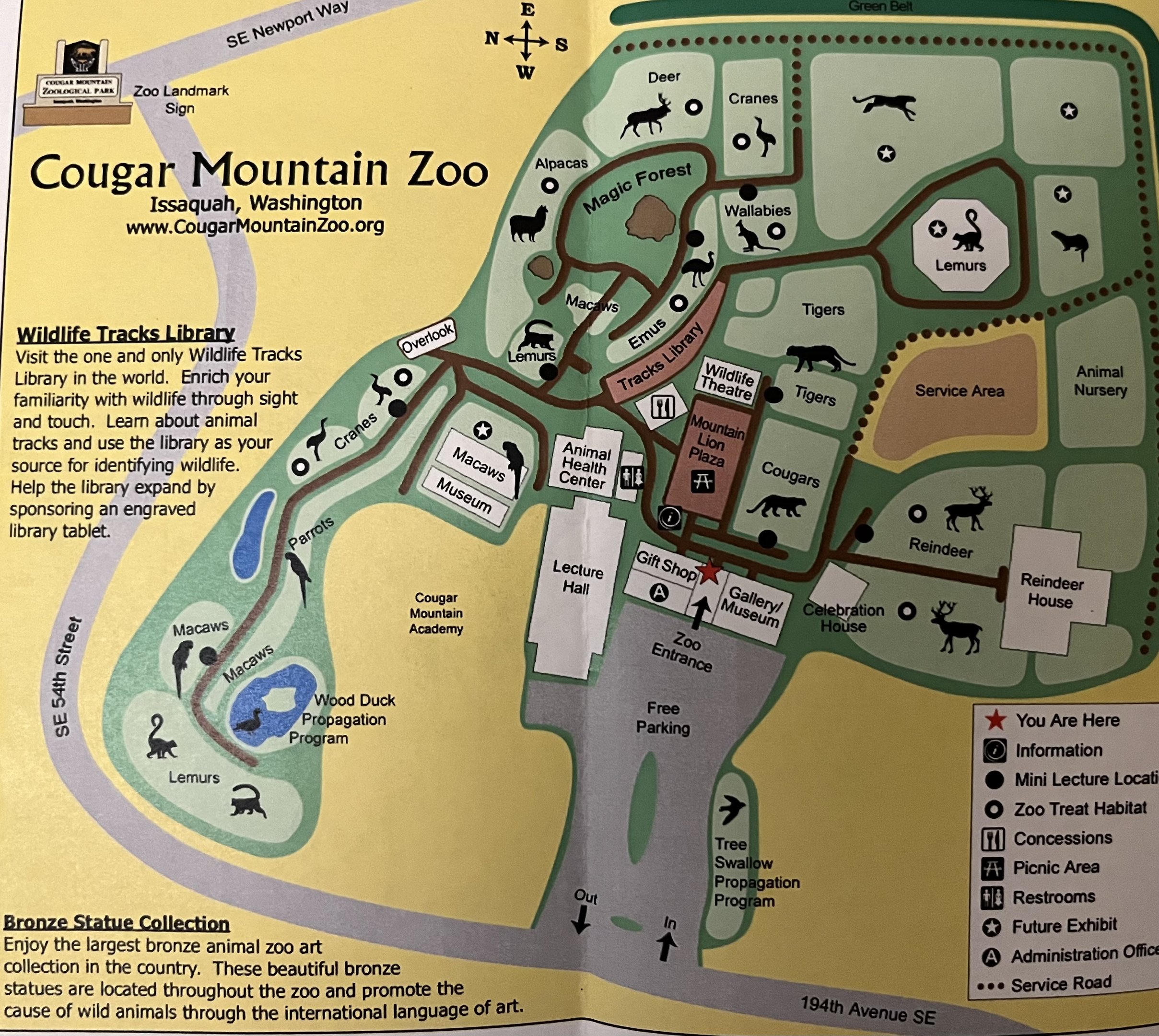 Zoo Map - 2009
