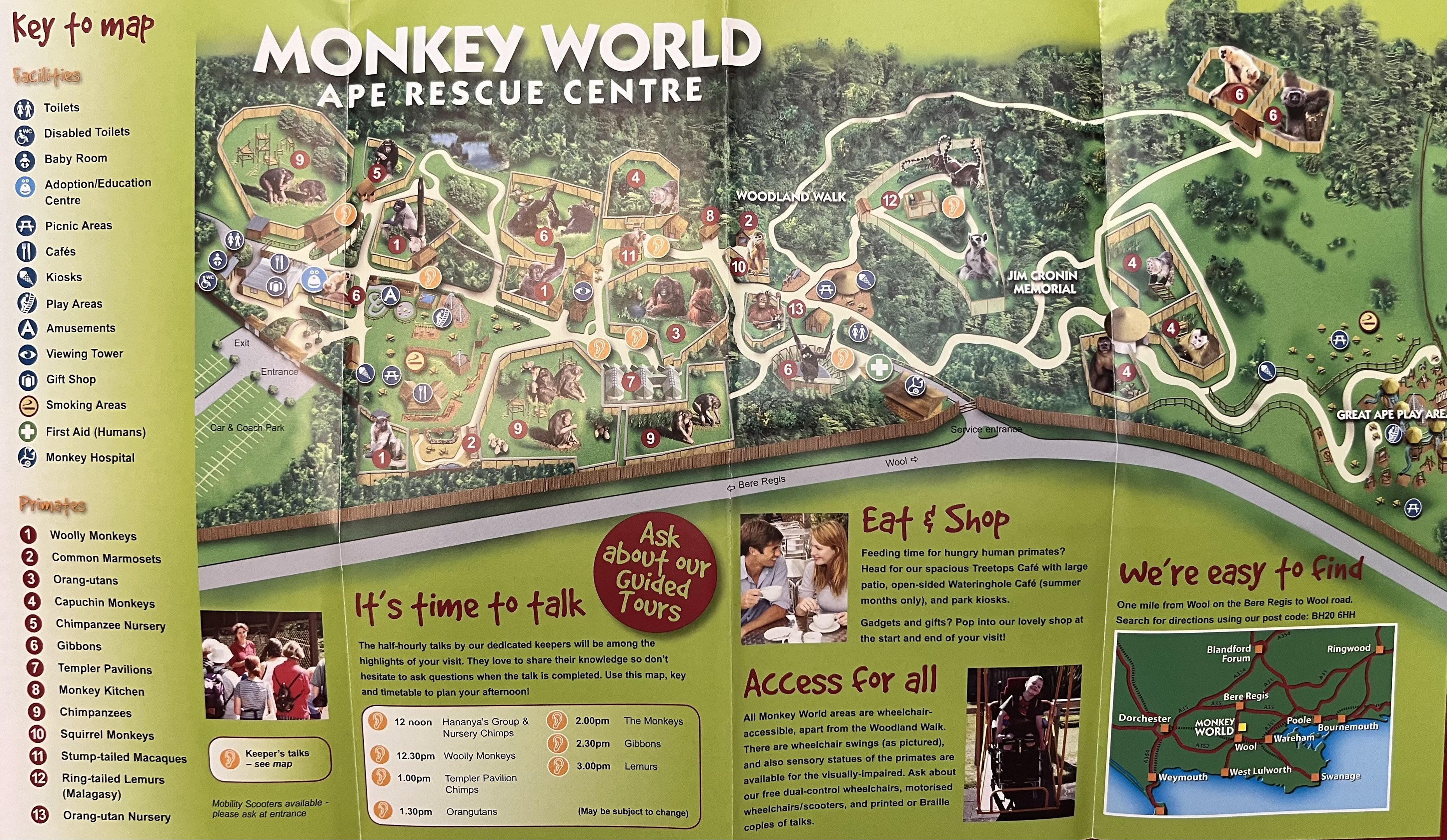 Zoo Map - 2009