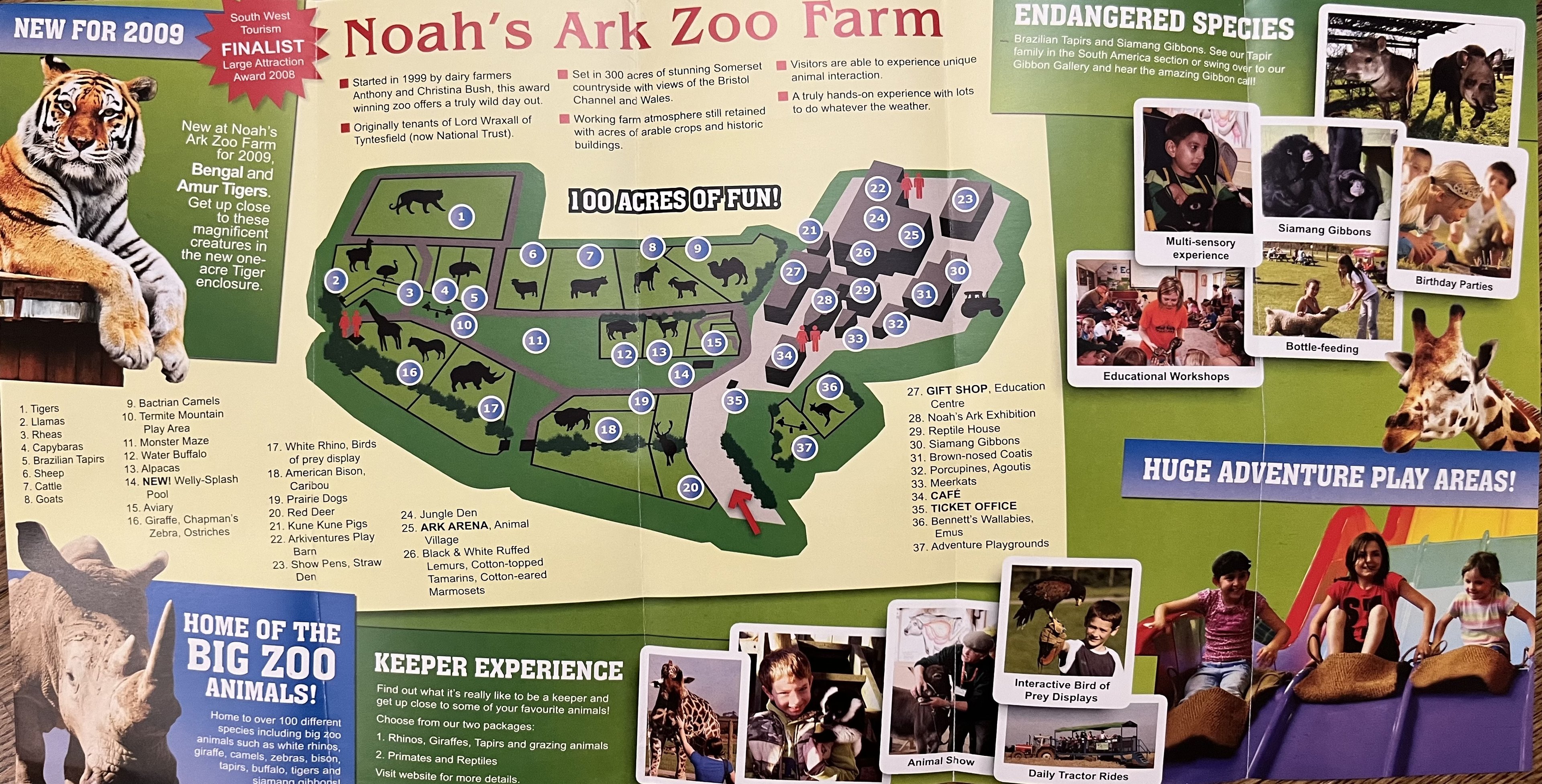 Zoo Map - 2009