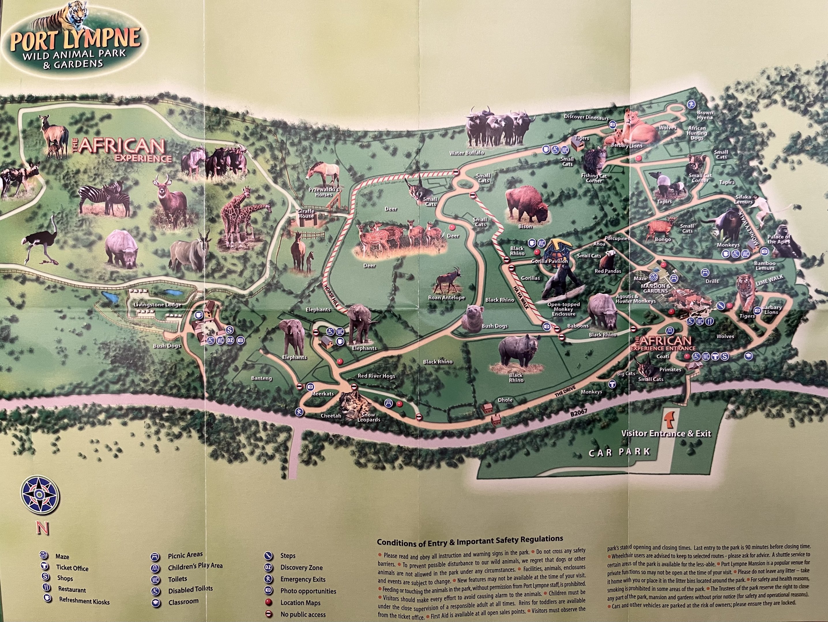 Zoo Map - 2009