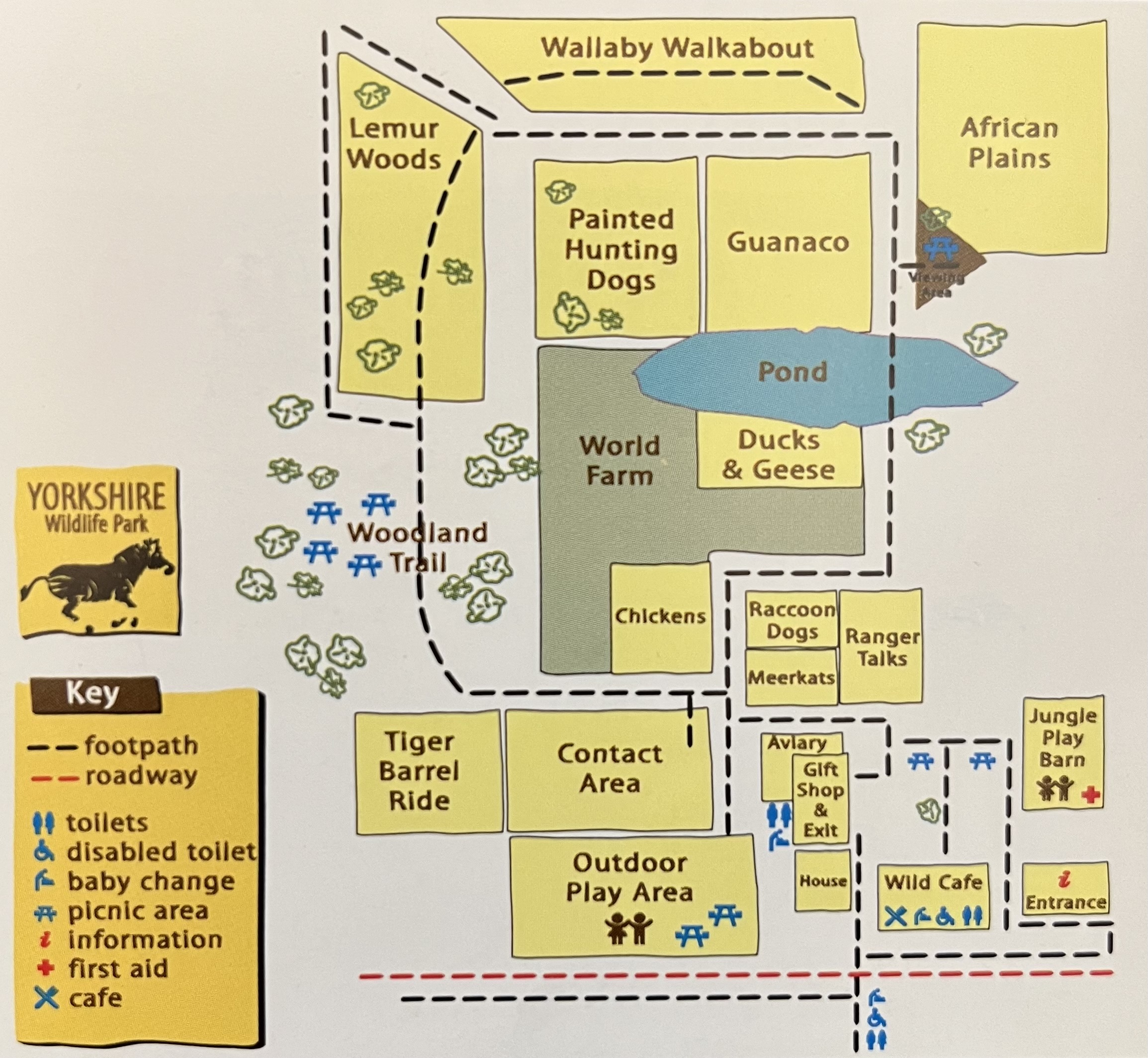 Zoo Map - 2009