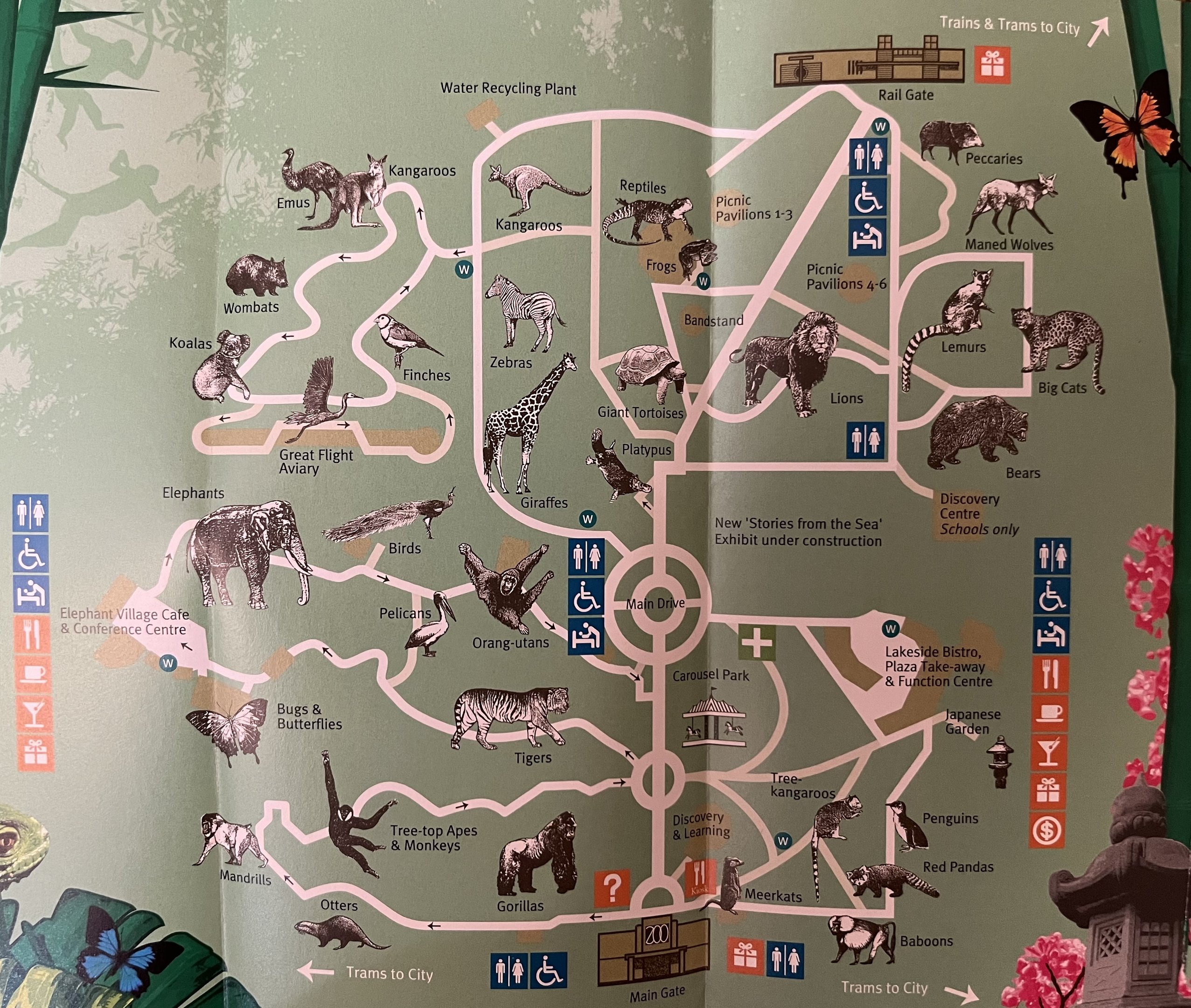 Zoo Map - 2009