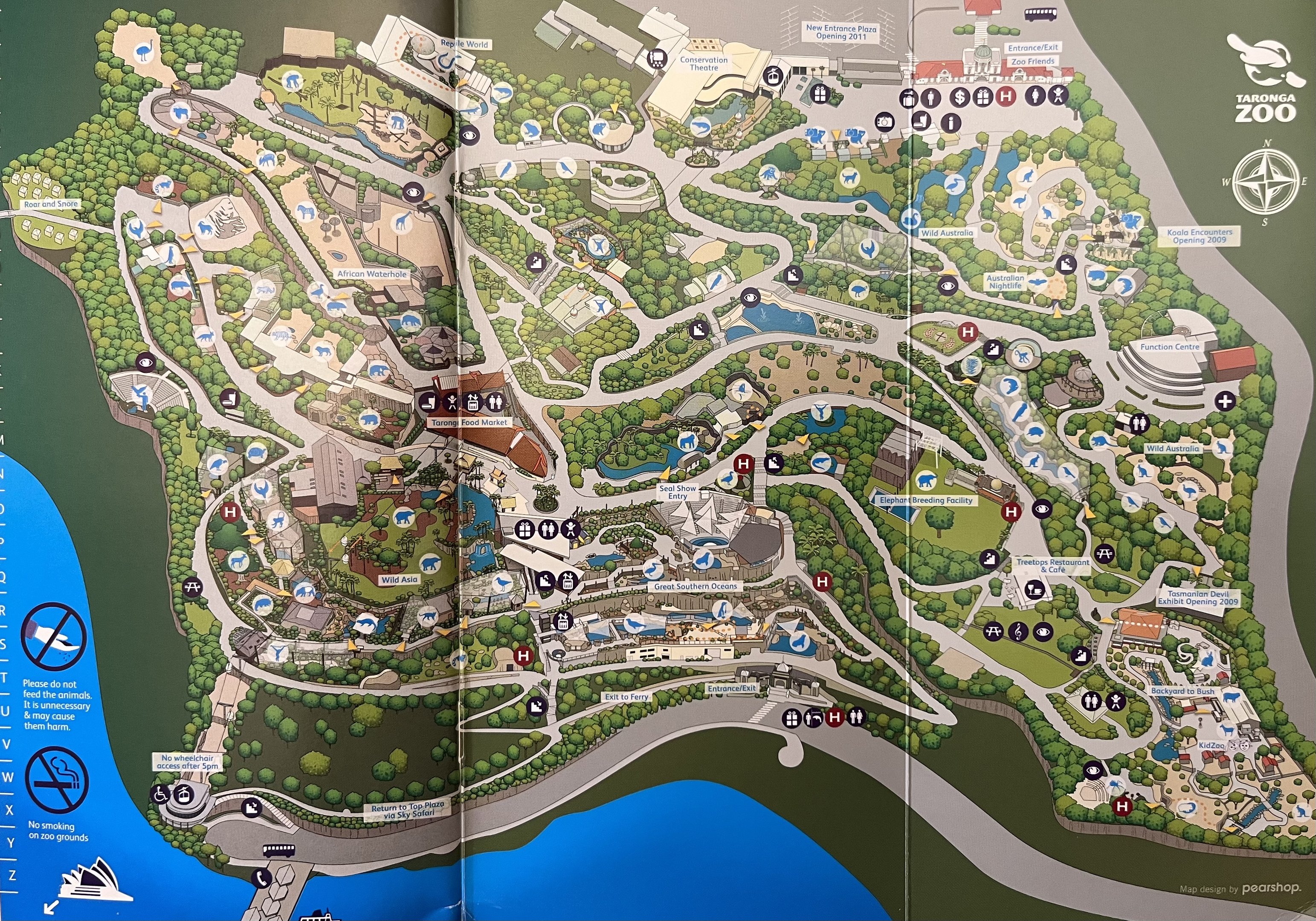 Zoo Map - 2009