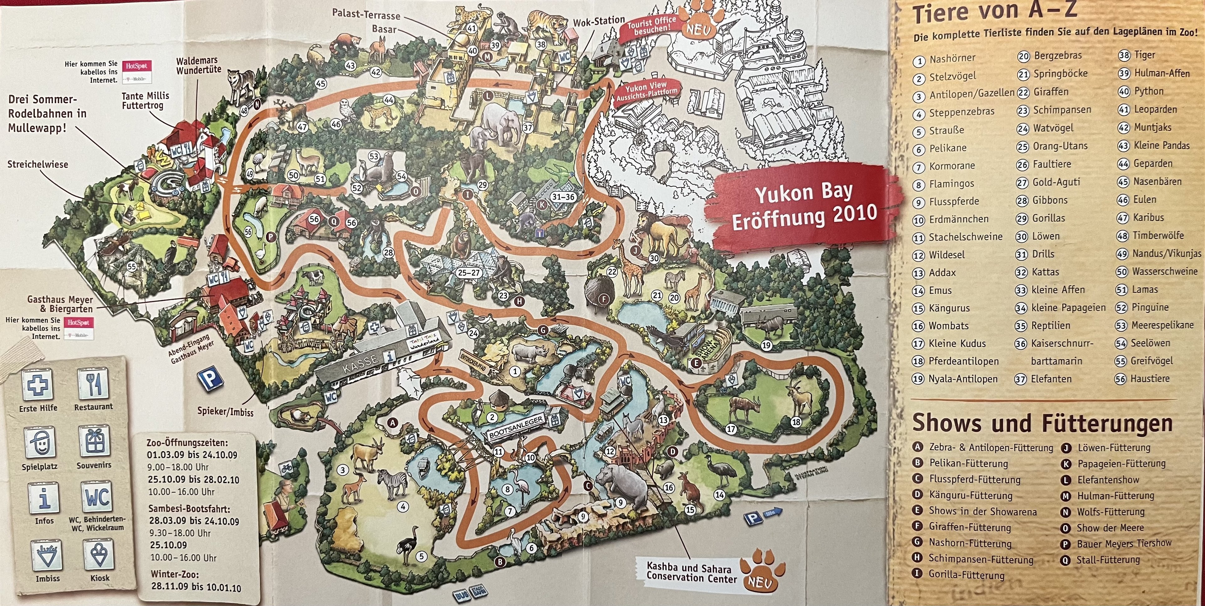 Zoo Map - 2009