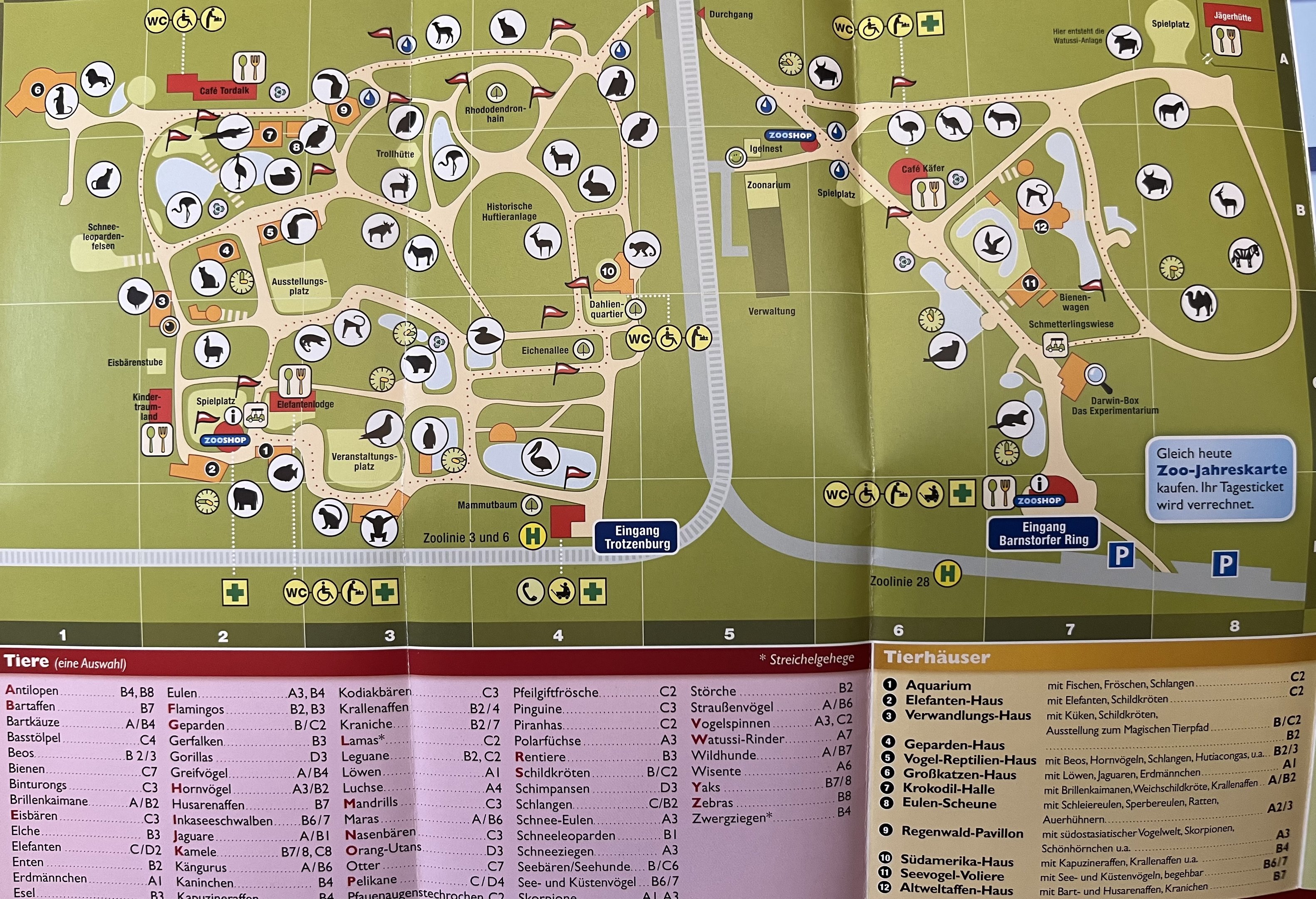 Zoo Map - 2009