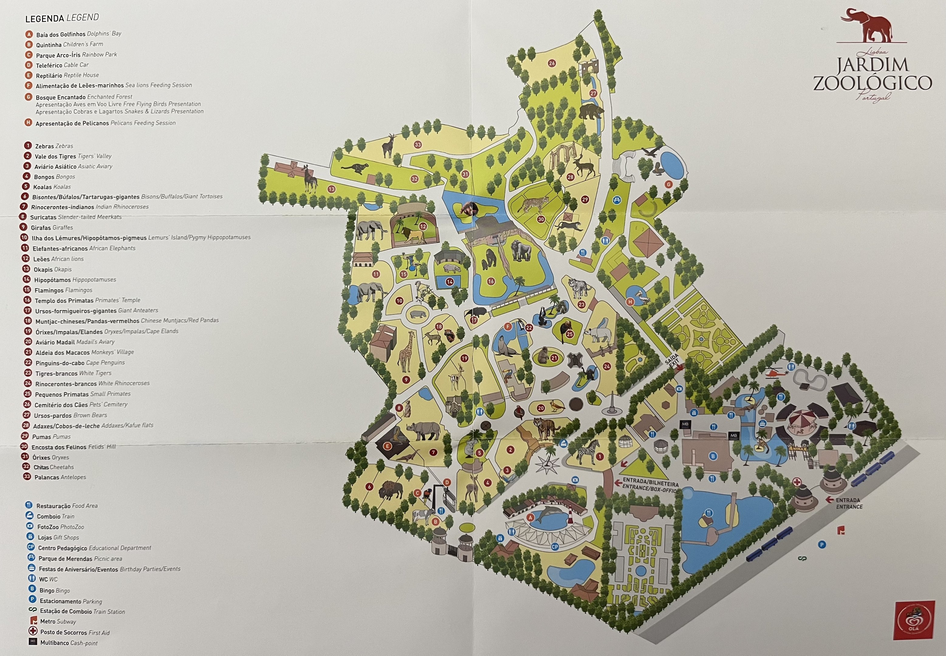 Zoo Map - 2009