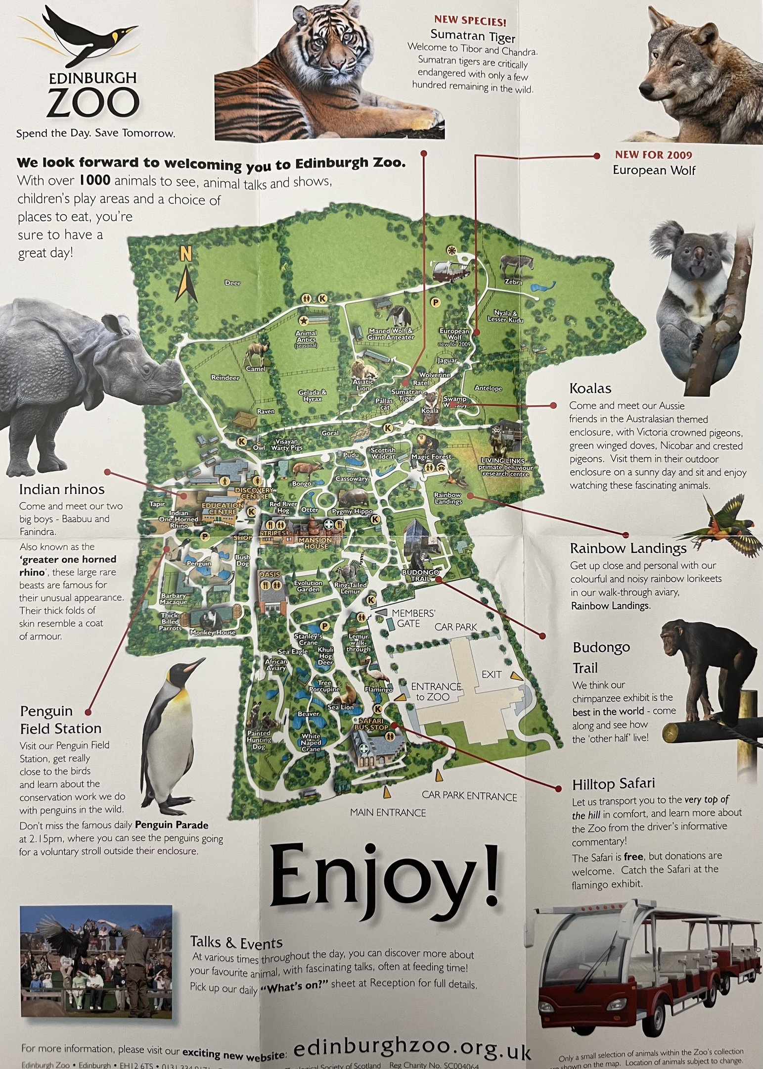 Zoo Map - 2009