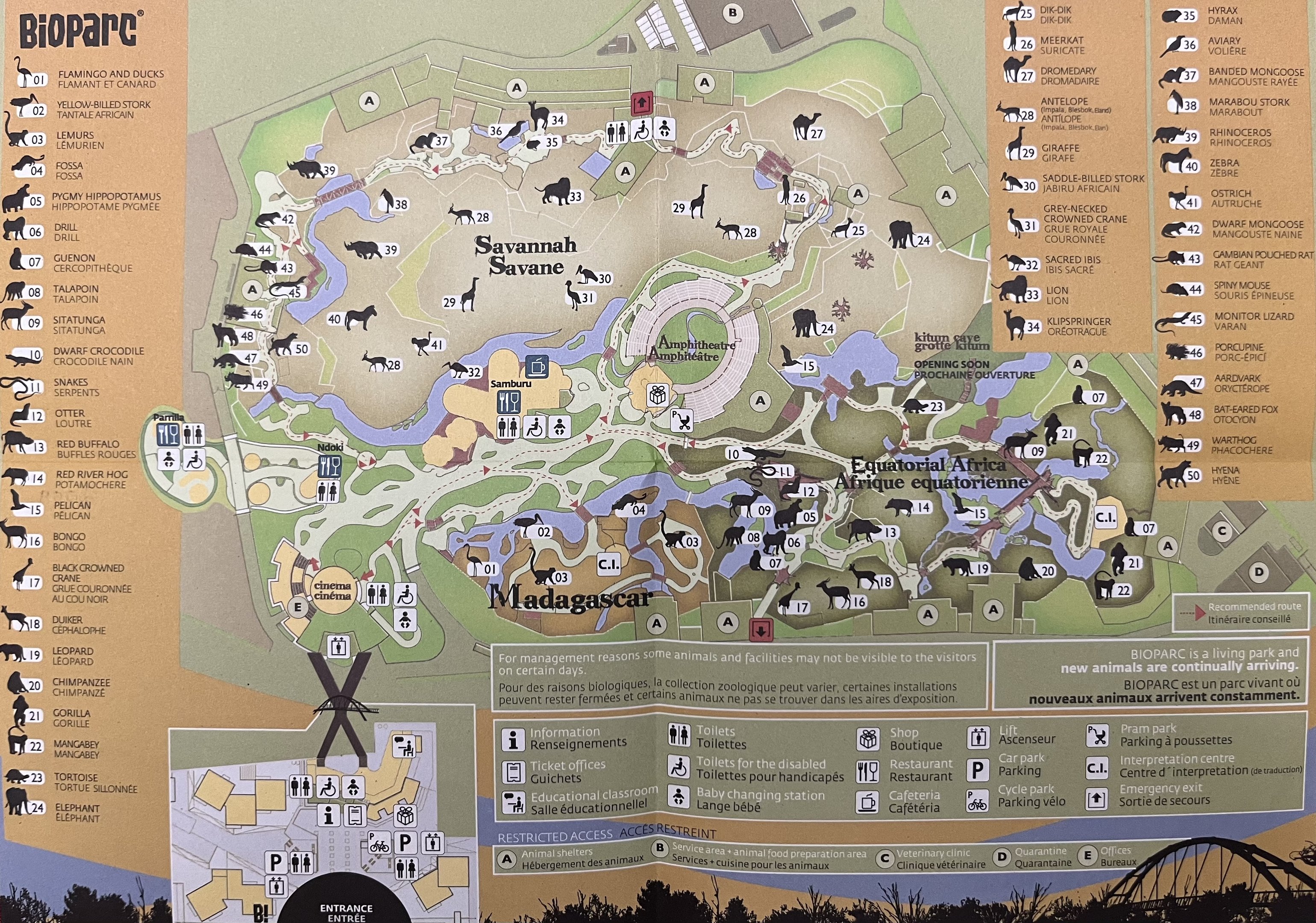 Zoo Map - 2009