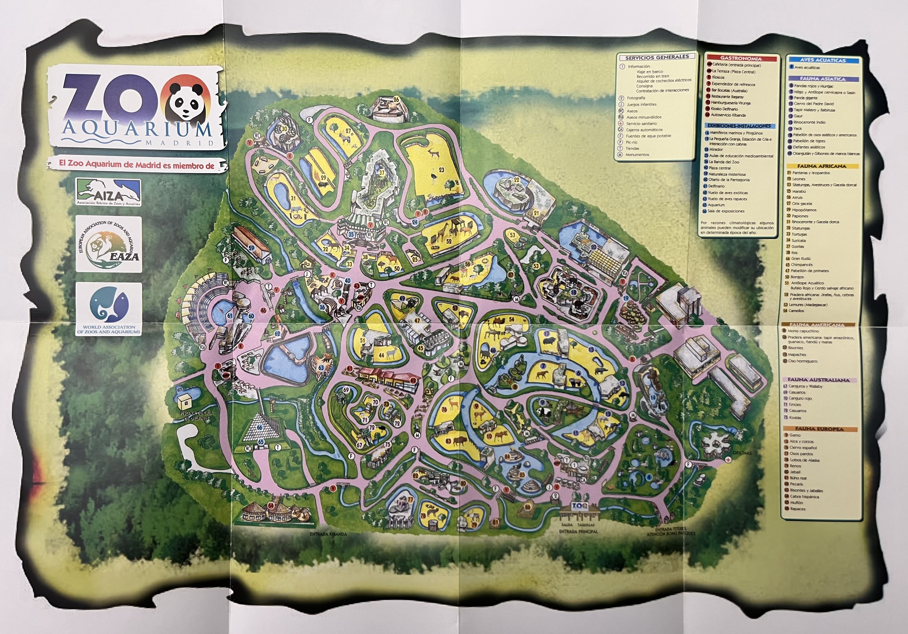 Zoo Map - 2009