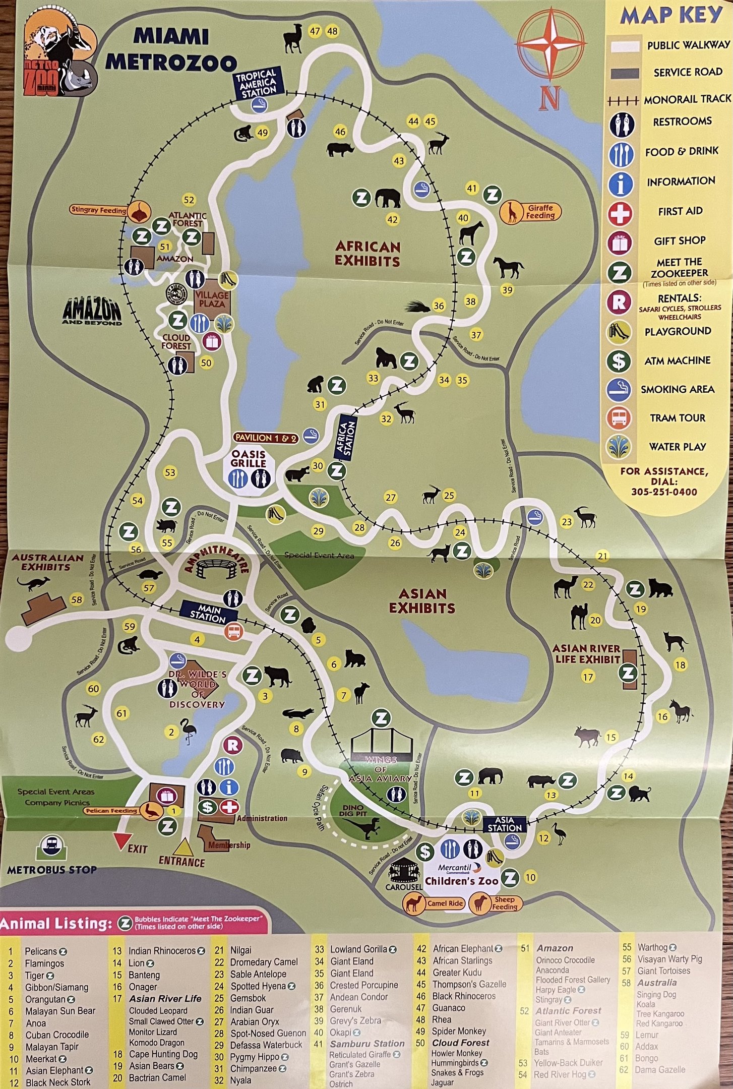 Zoo Map - 2010