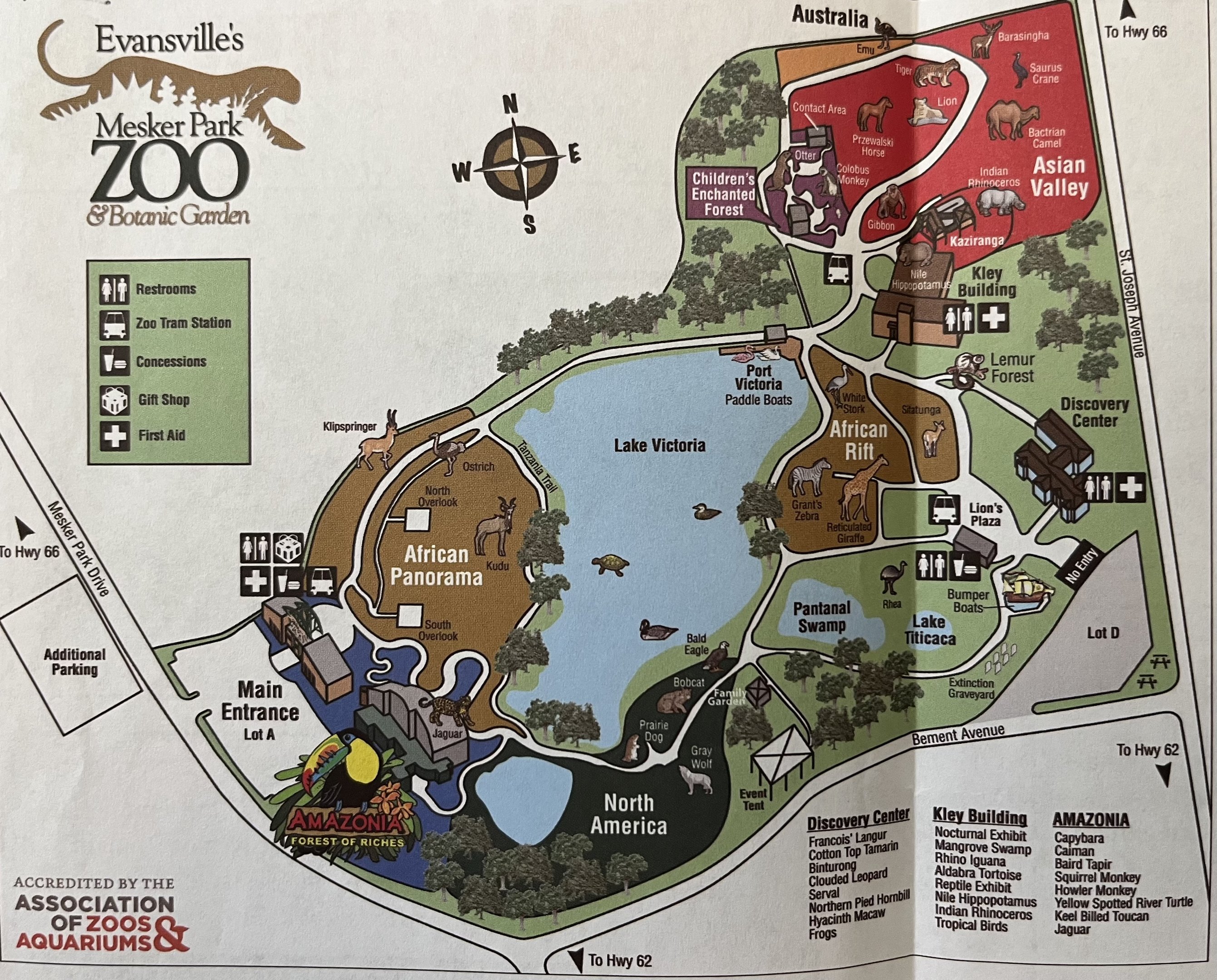 Zoo Map - 2010