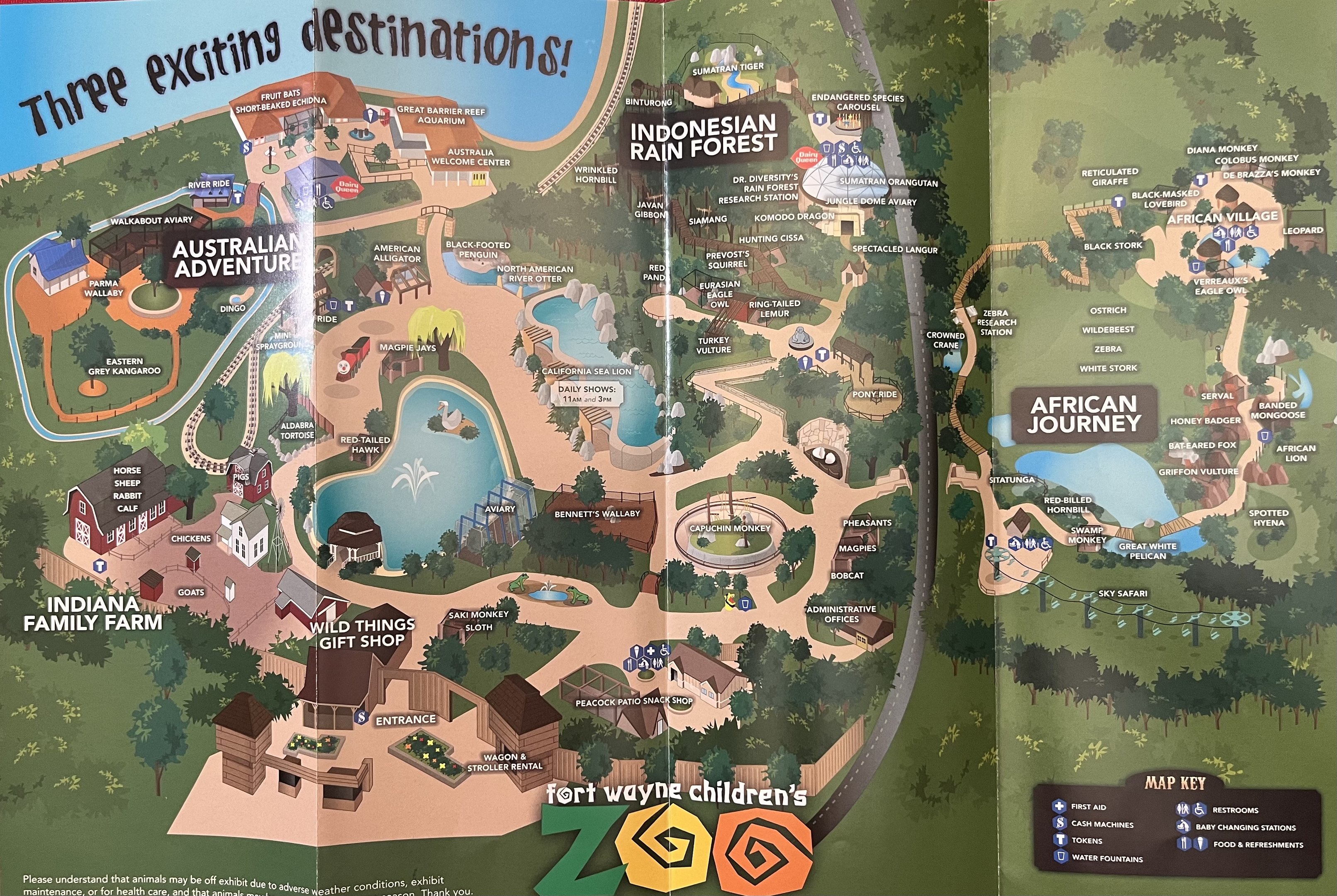 Zoo Map - 2010
