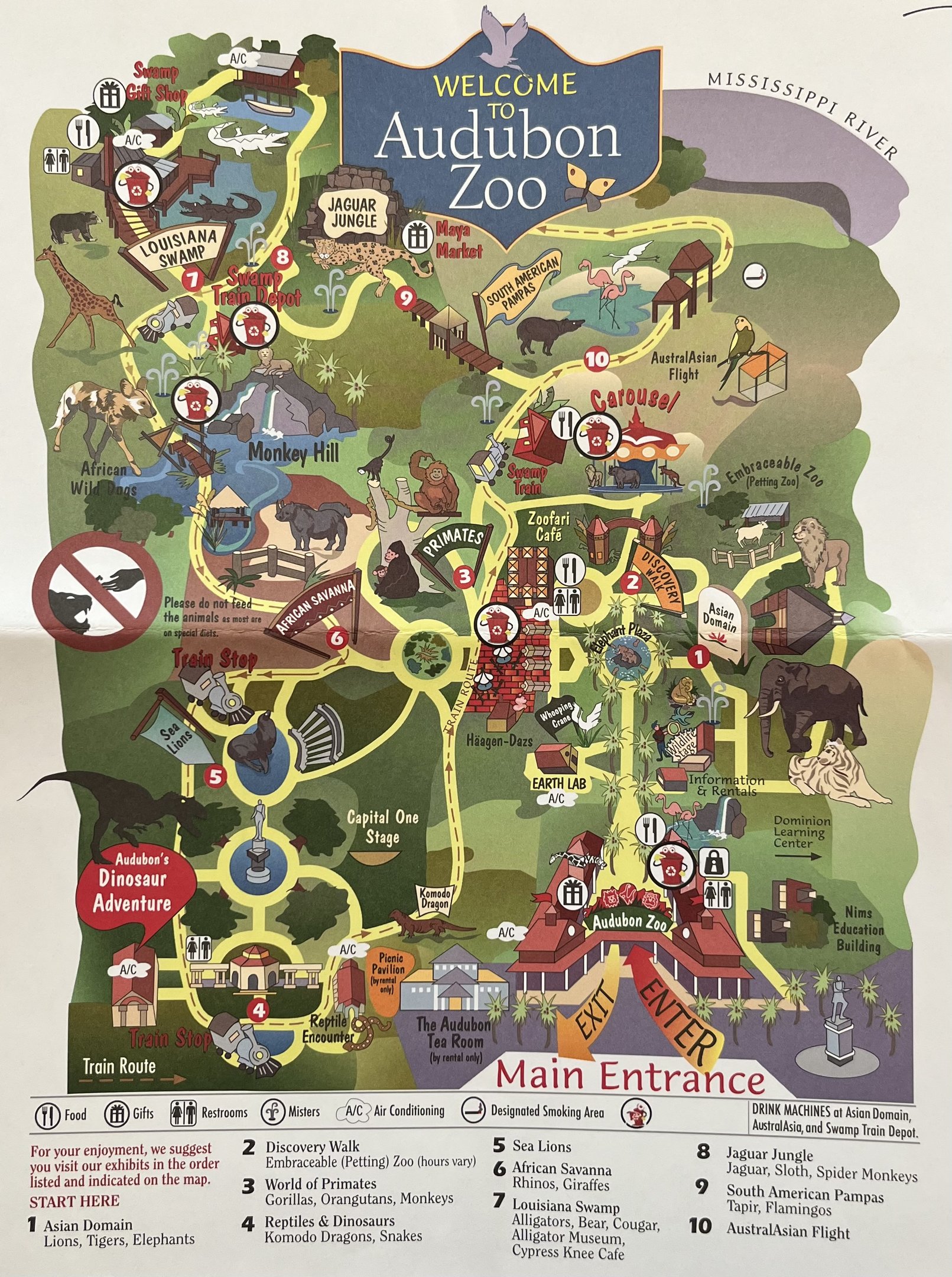 Zoo Map - 2010