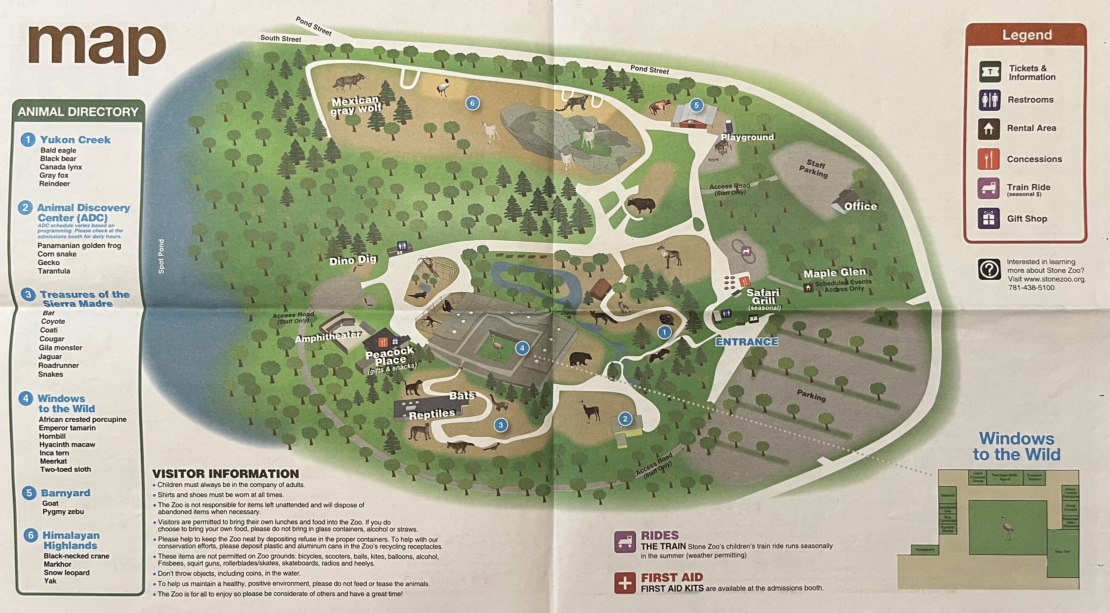 Zoo Map - 2010