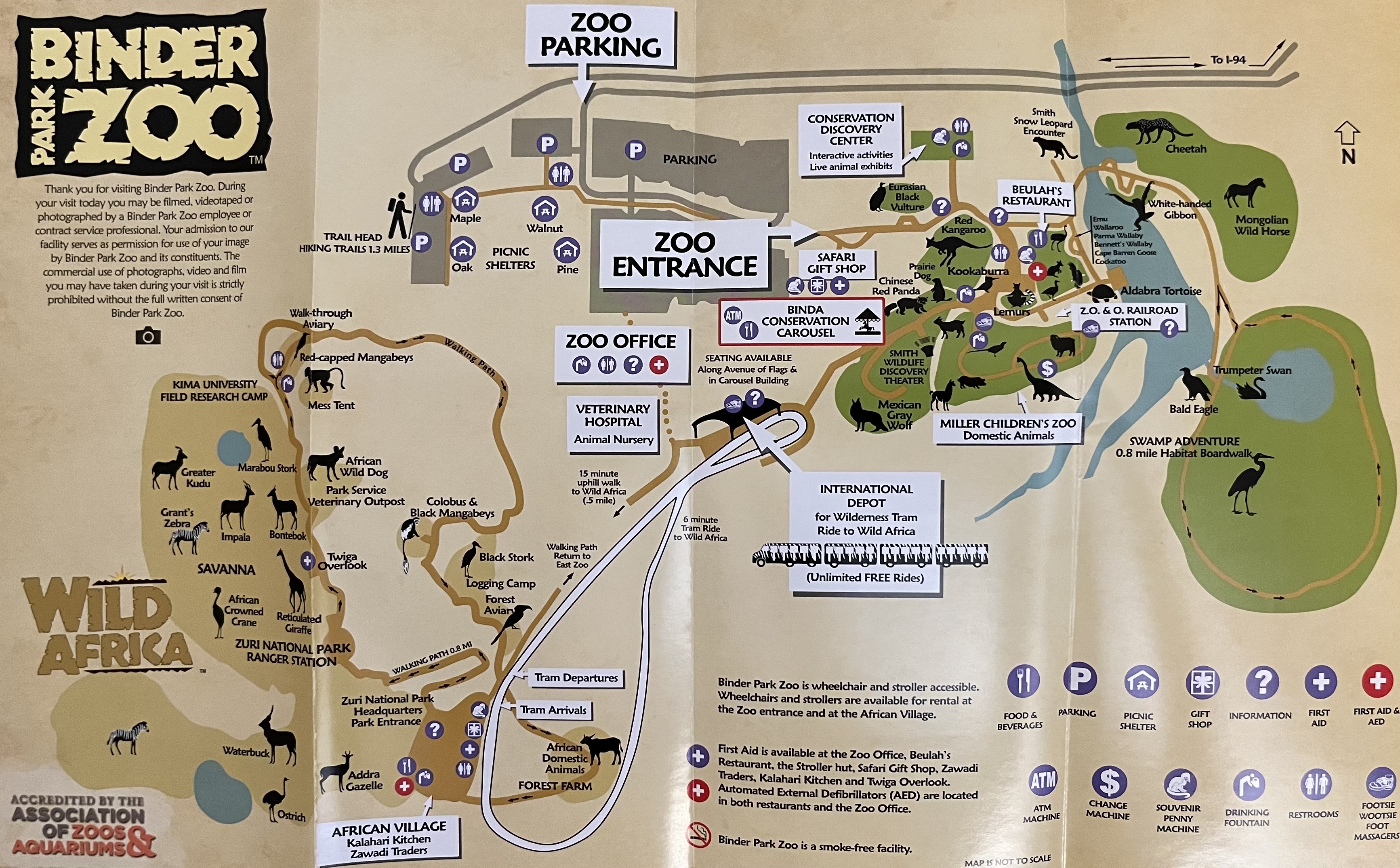 Zoo Map - 2010