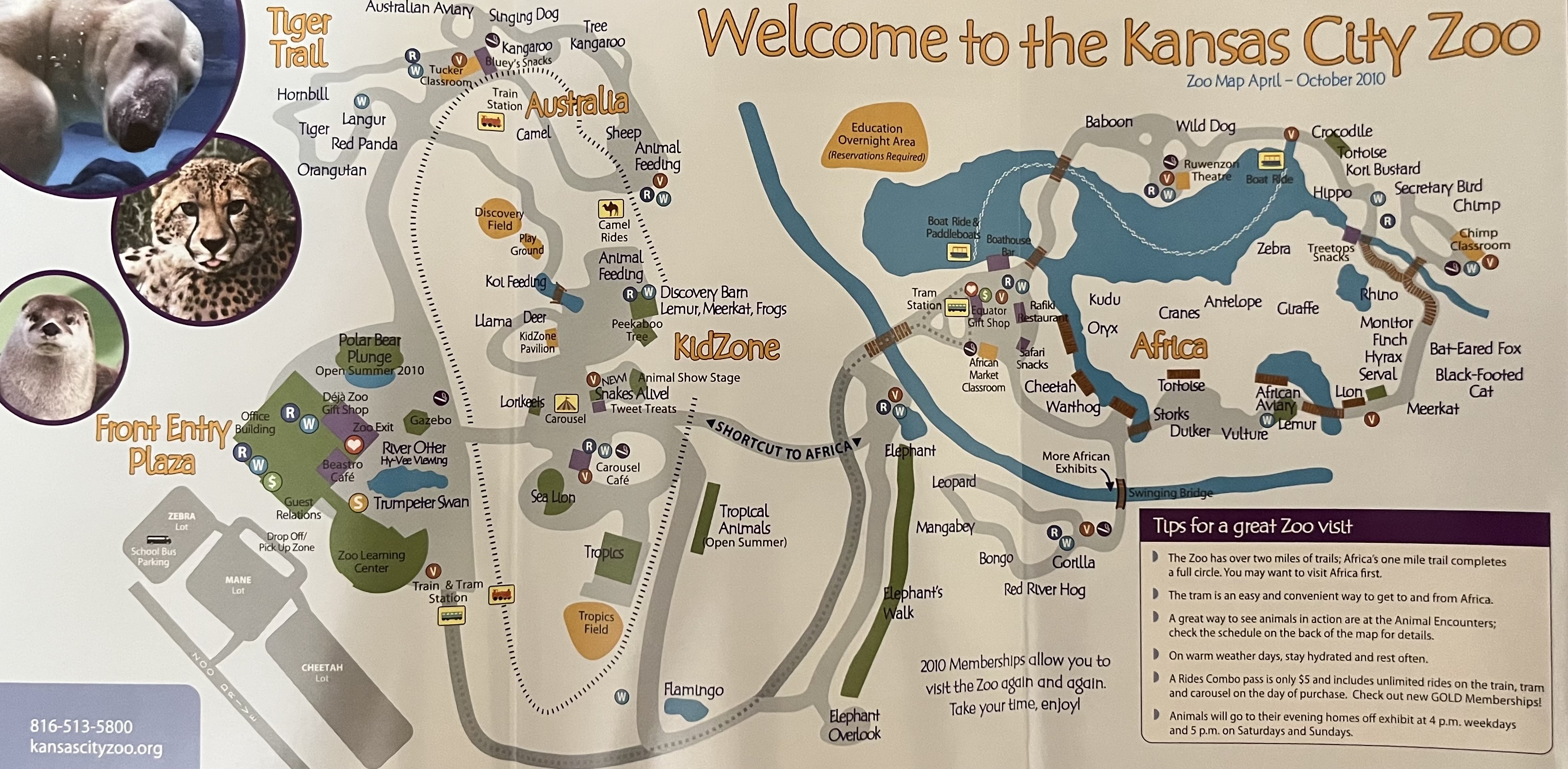 Zoo Map - 2010