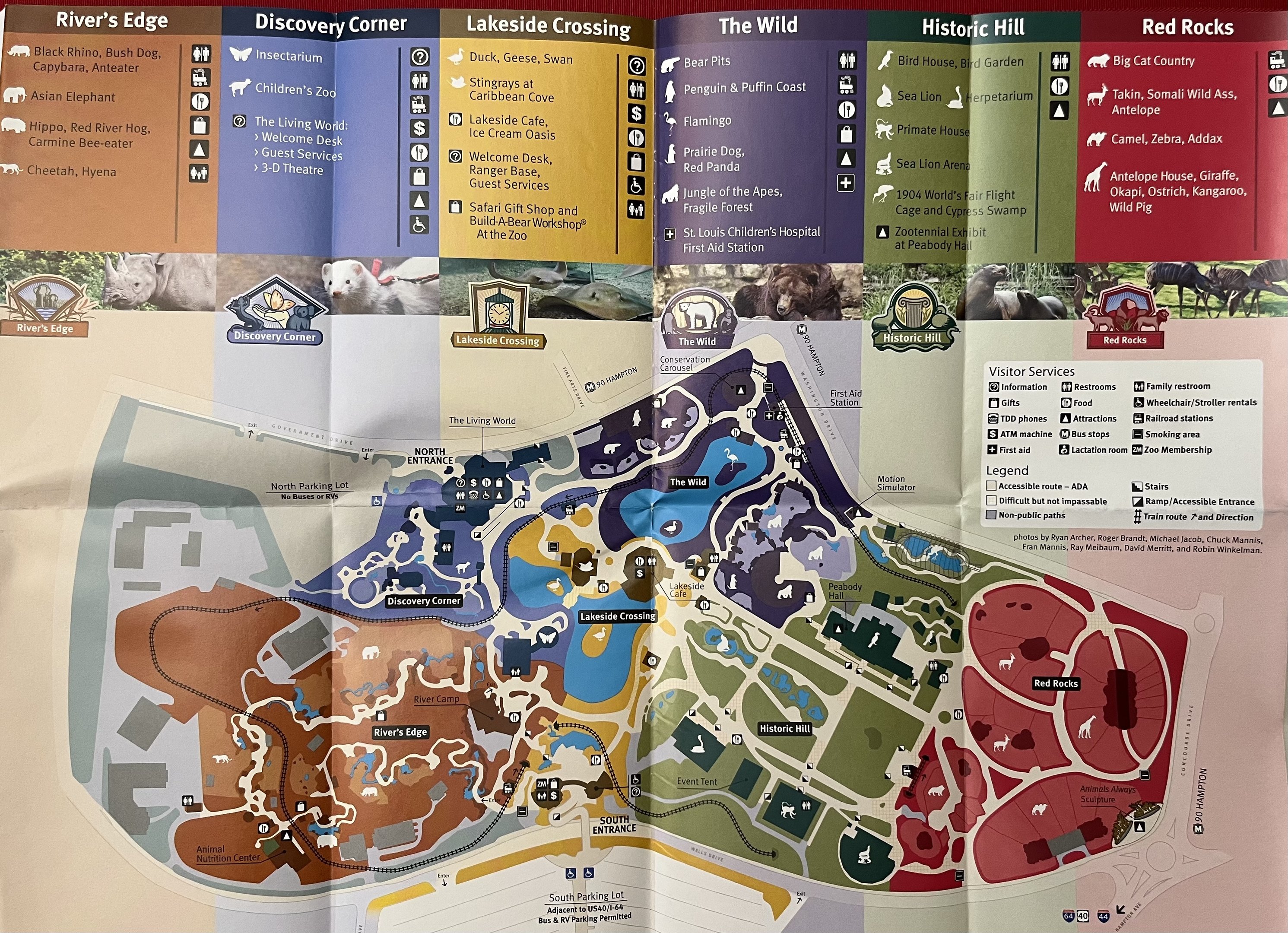 Zoo Map - 2010