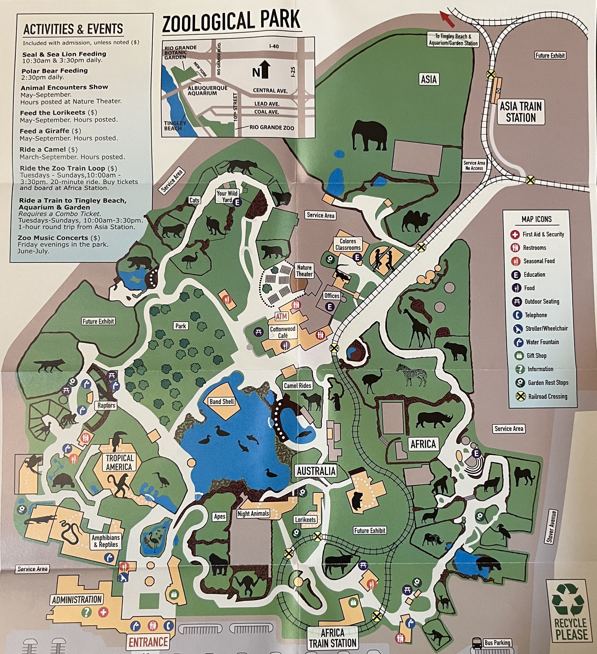 Zoo Map - 2010