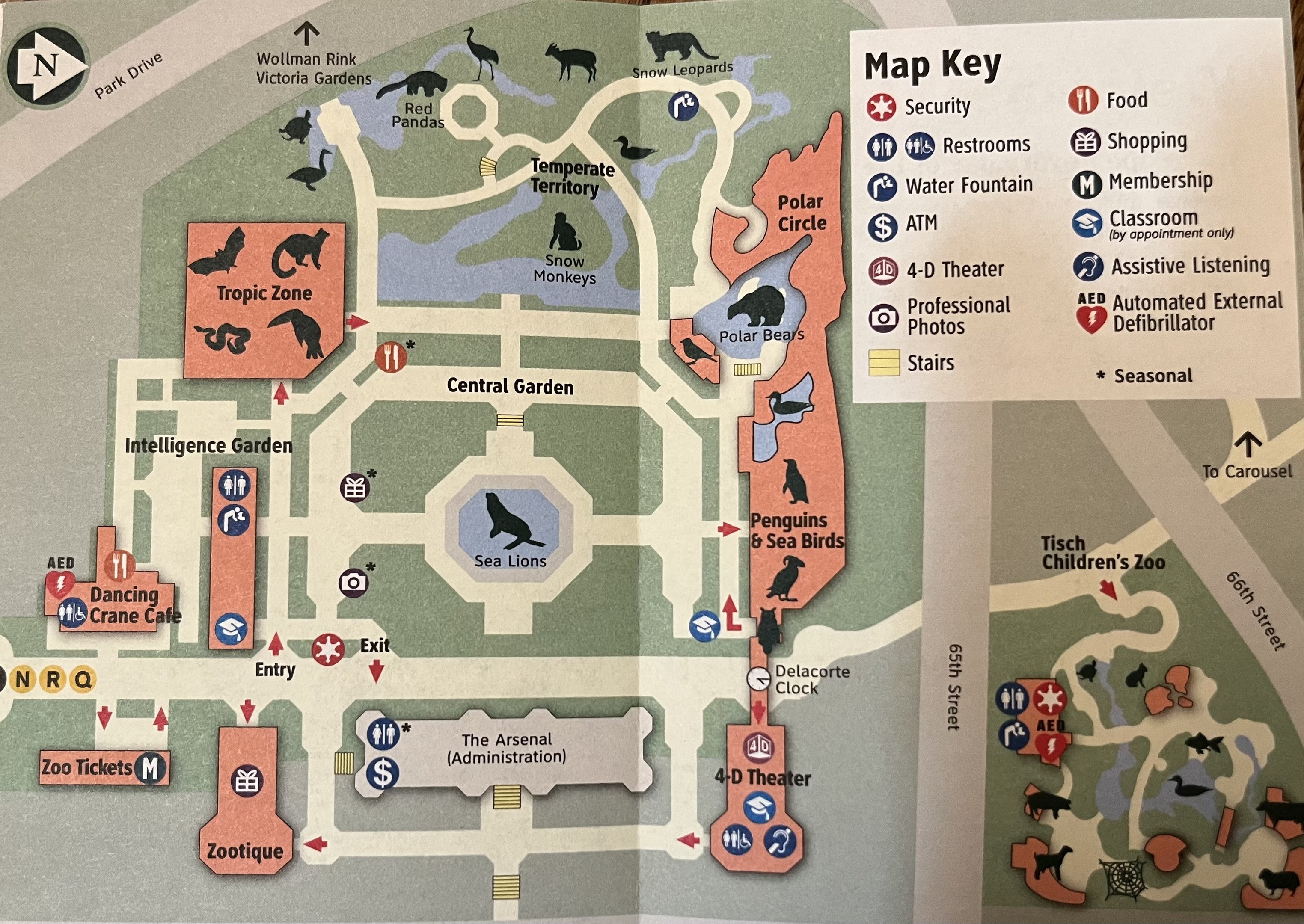 Zoo Map - 2010