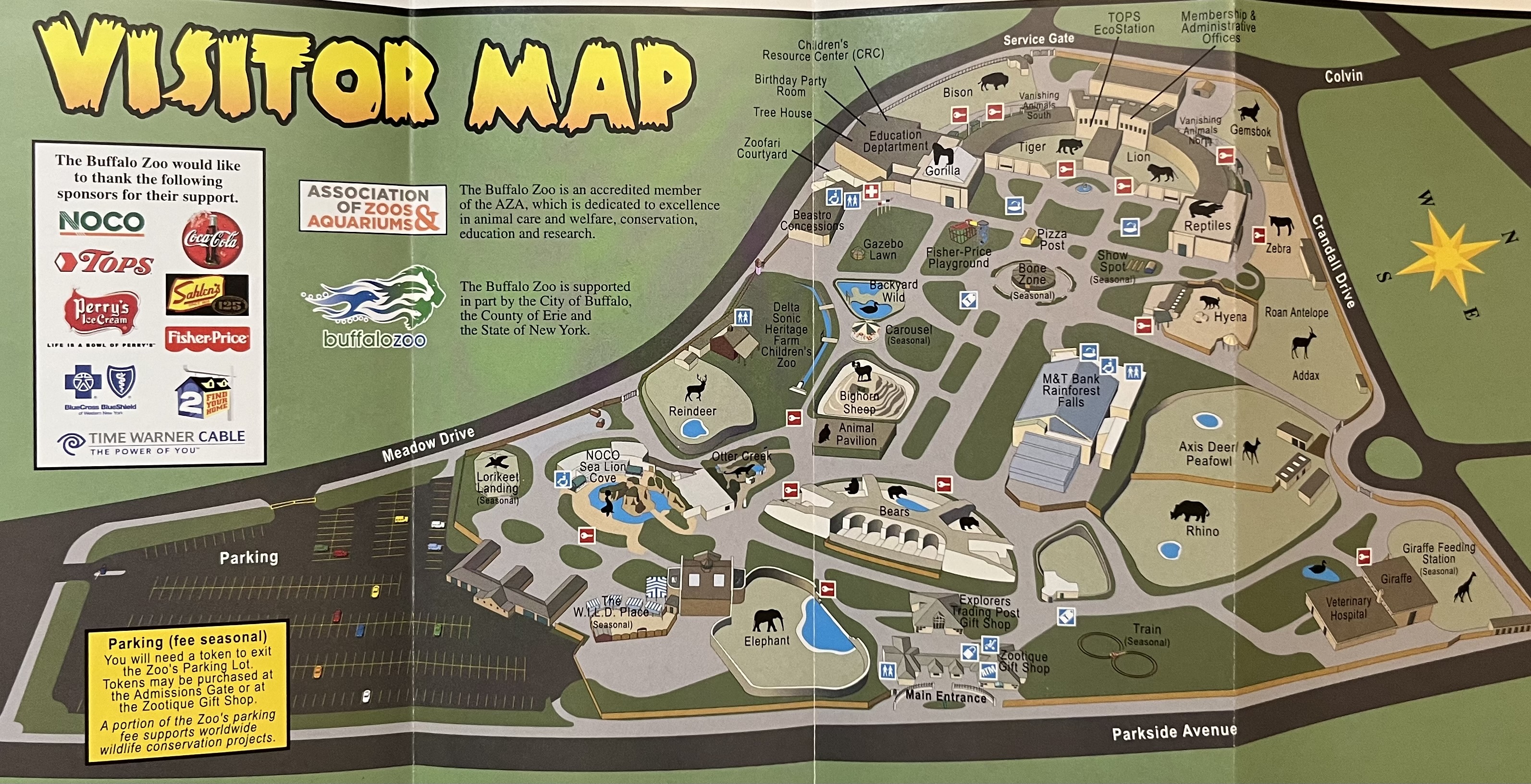 Zoo Map - 2010
