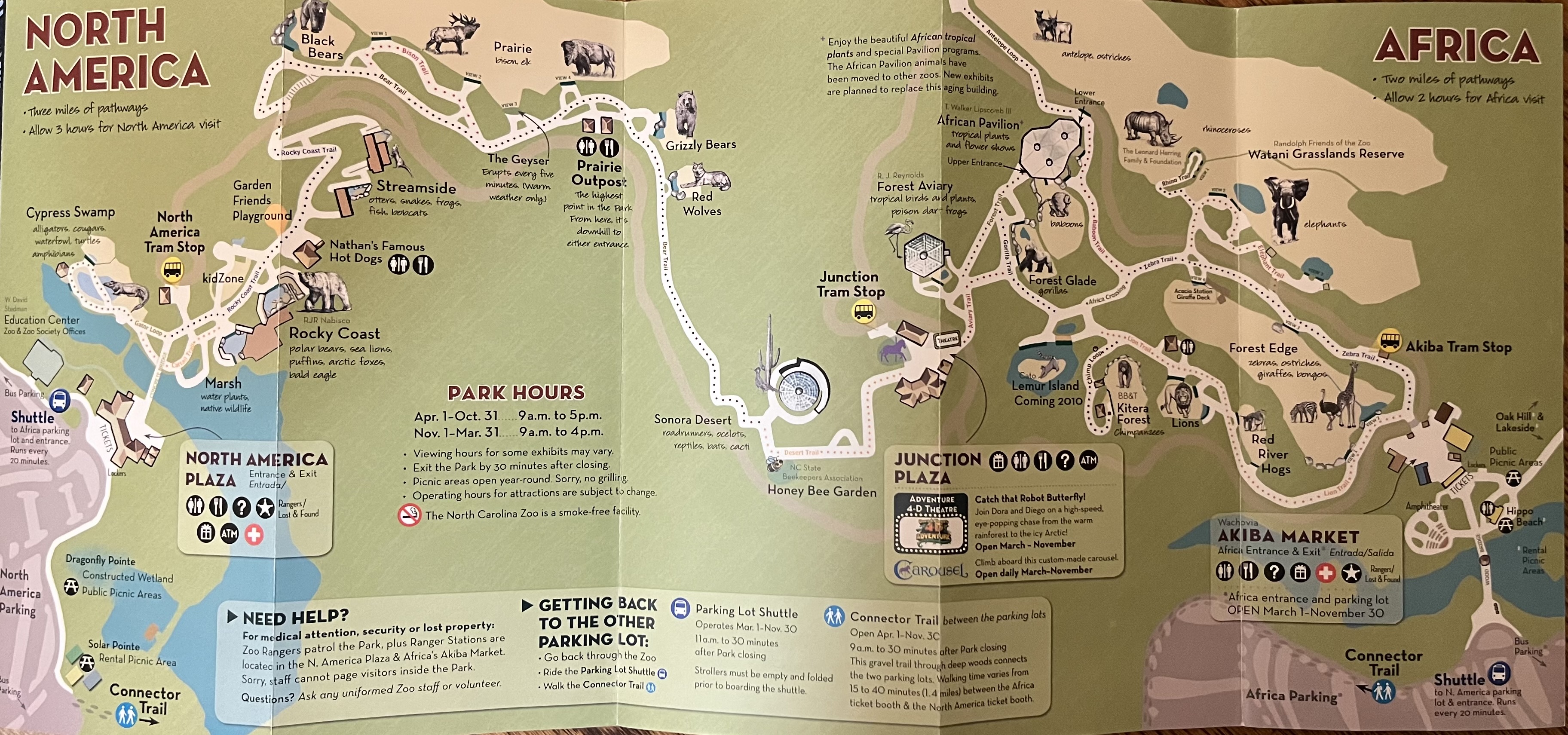 Zoo Map - 2010