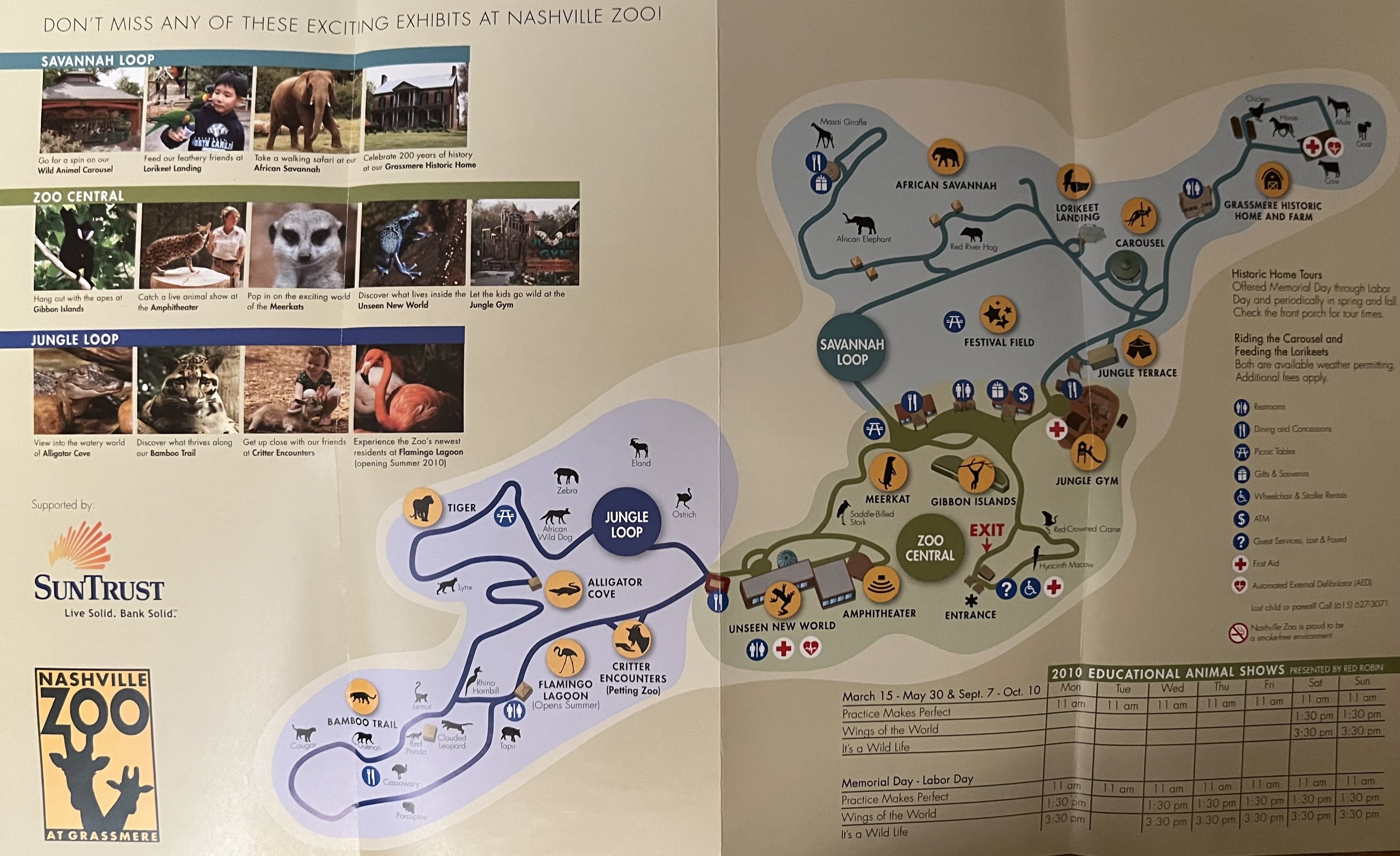 Zoo Map - 2010