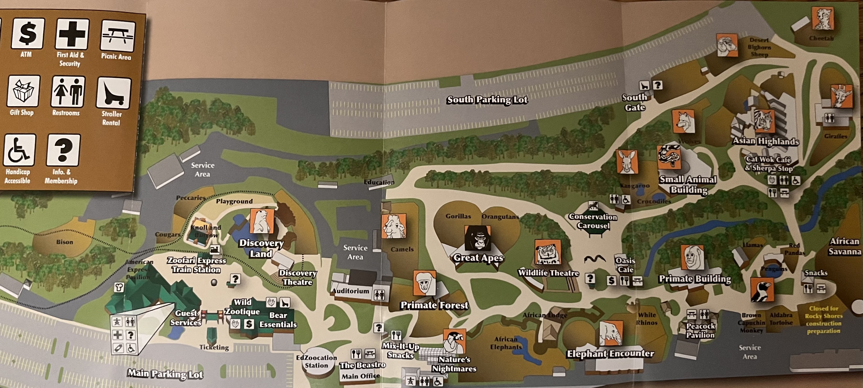 Zoo Map - 2010