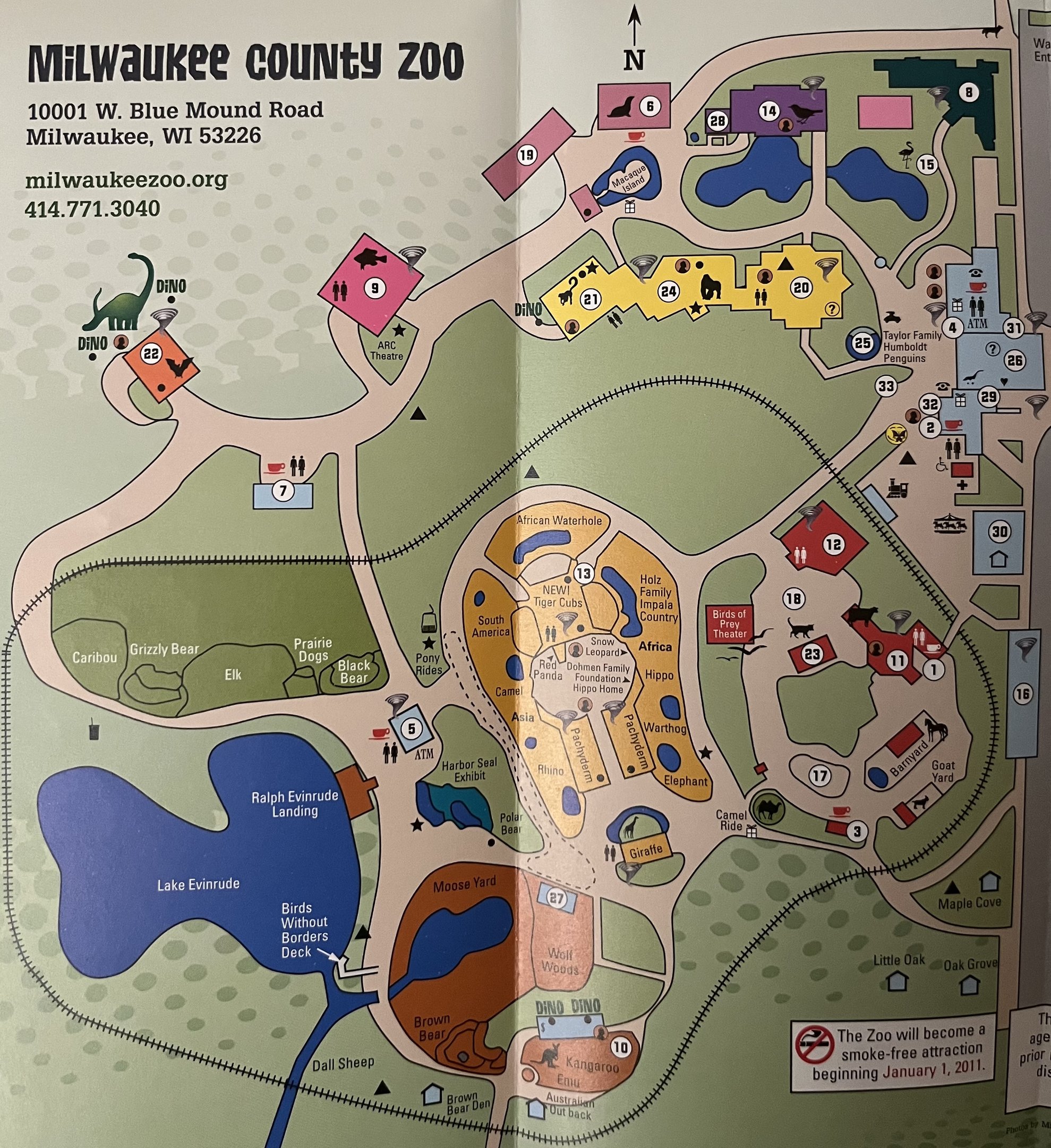 Zoo Map - 2010