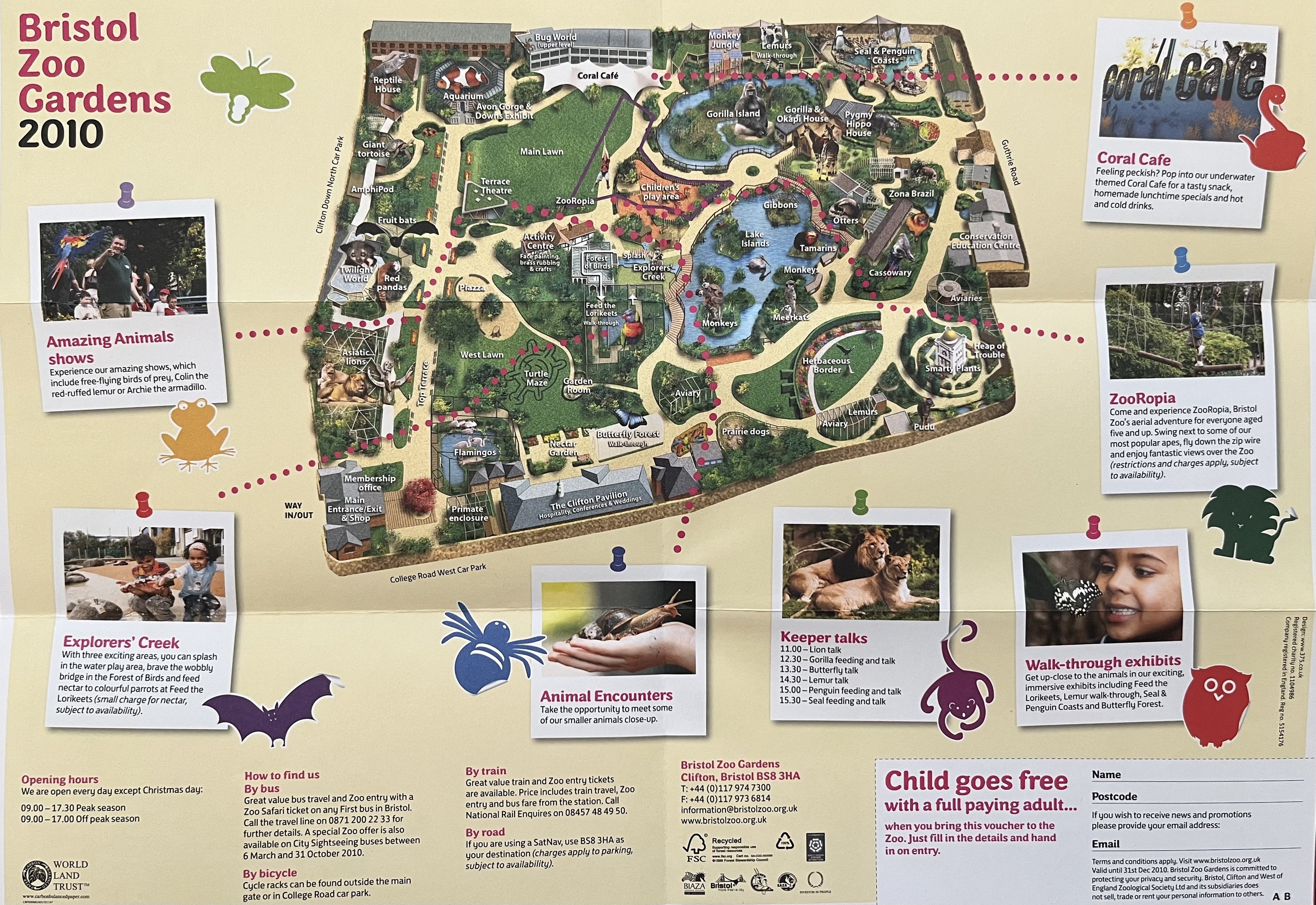 Zoo Map - 2010