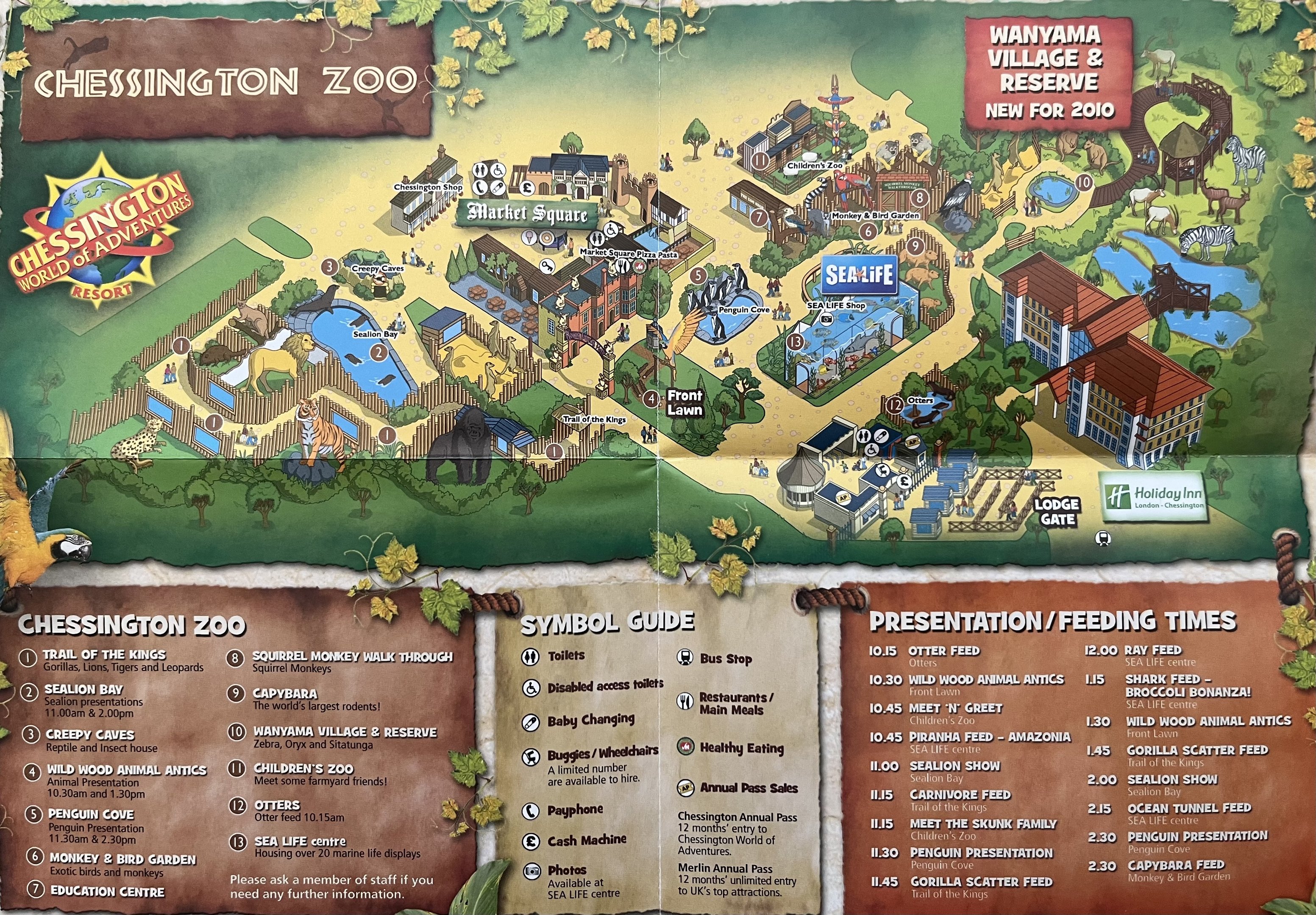 Zoo Map - 2010