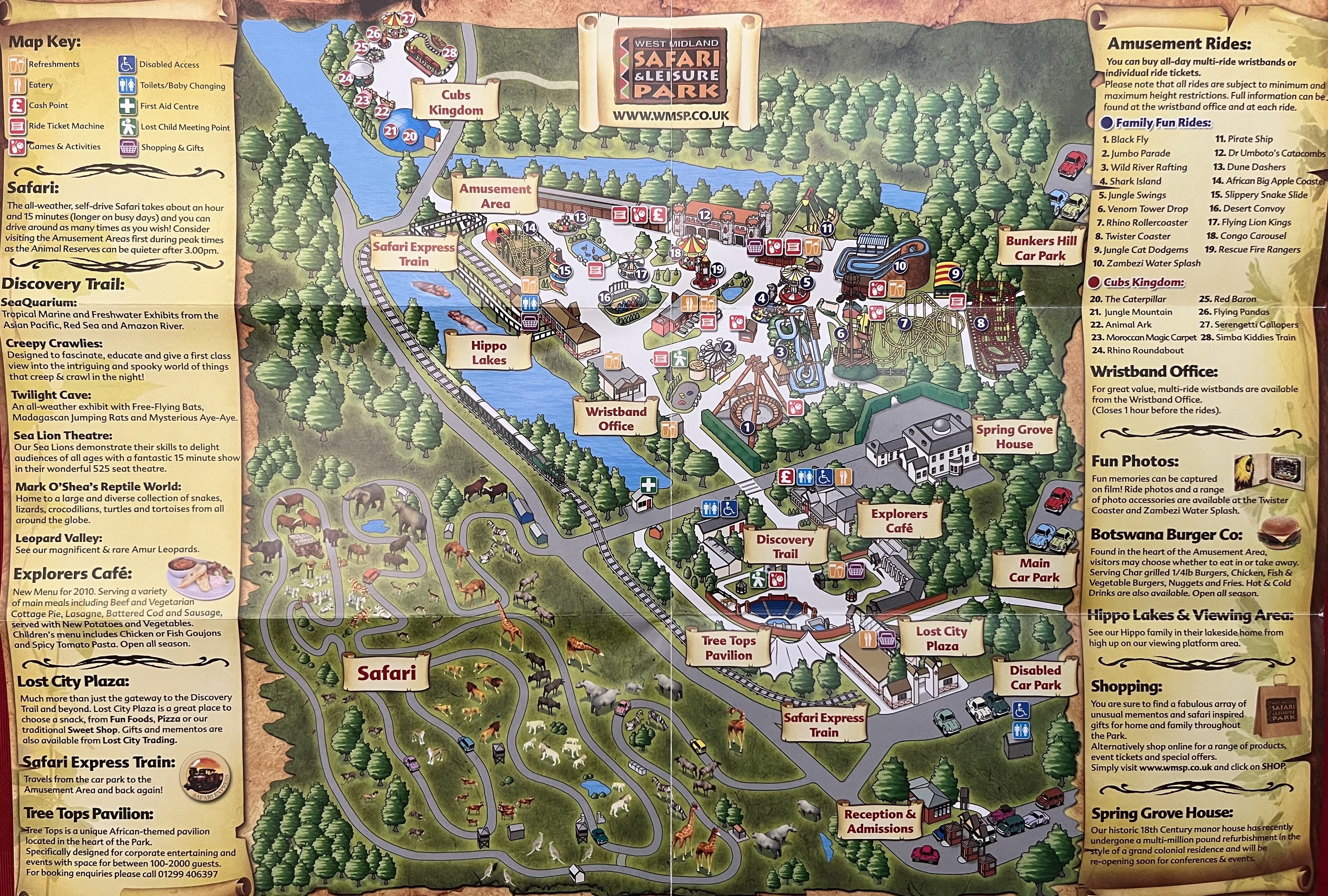 Zoo Map - 2010