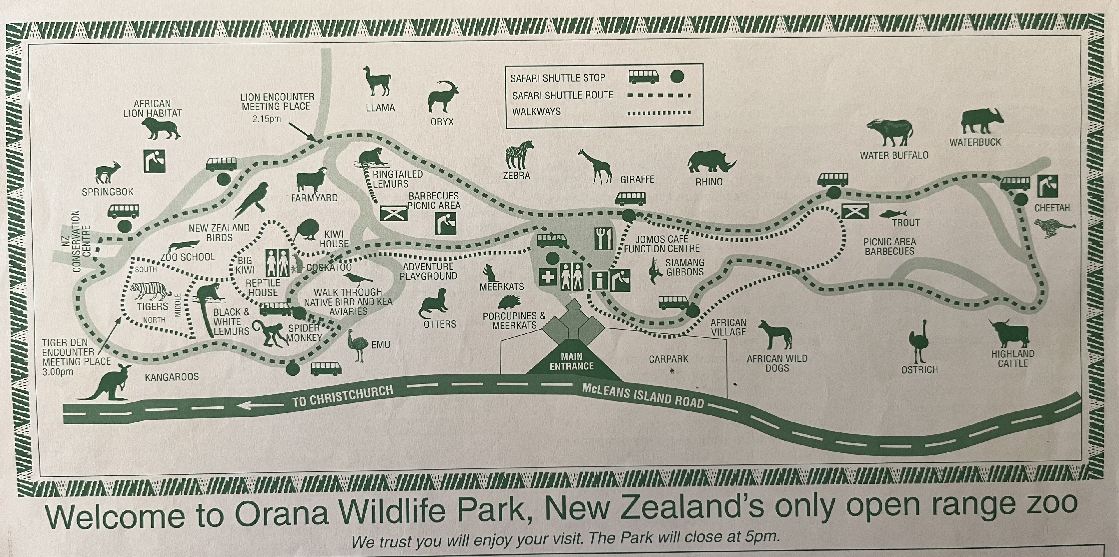 Zoo Map - 2010