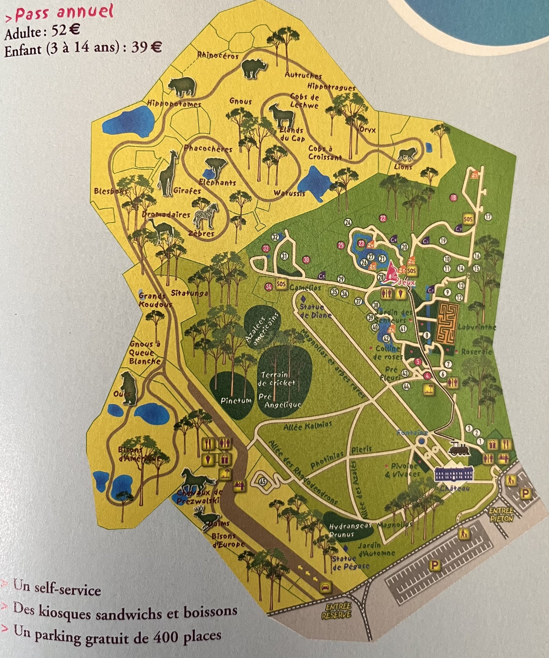 Zoo Map - 2010