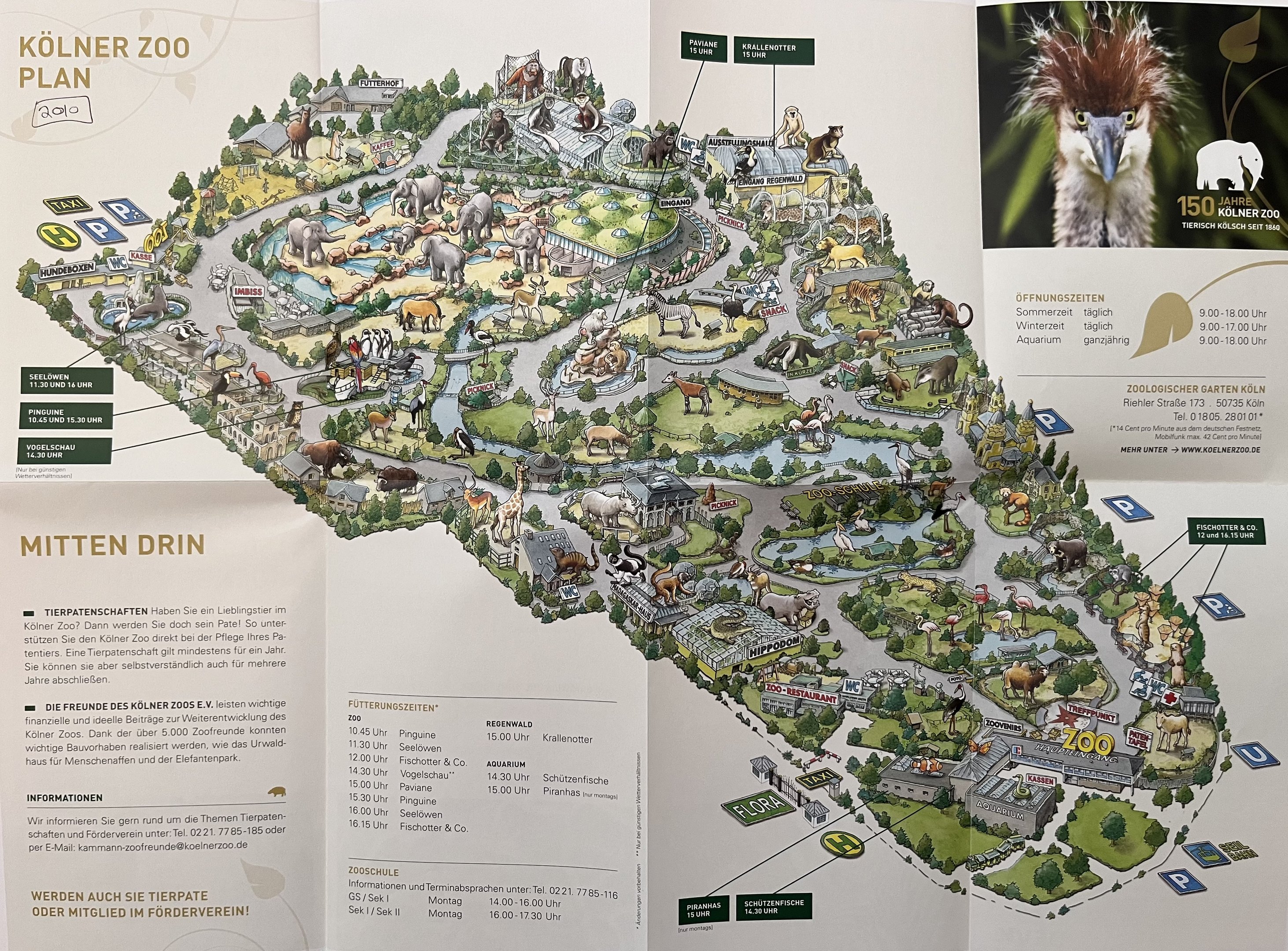 Zoo Map - 2010