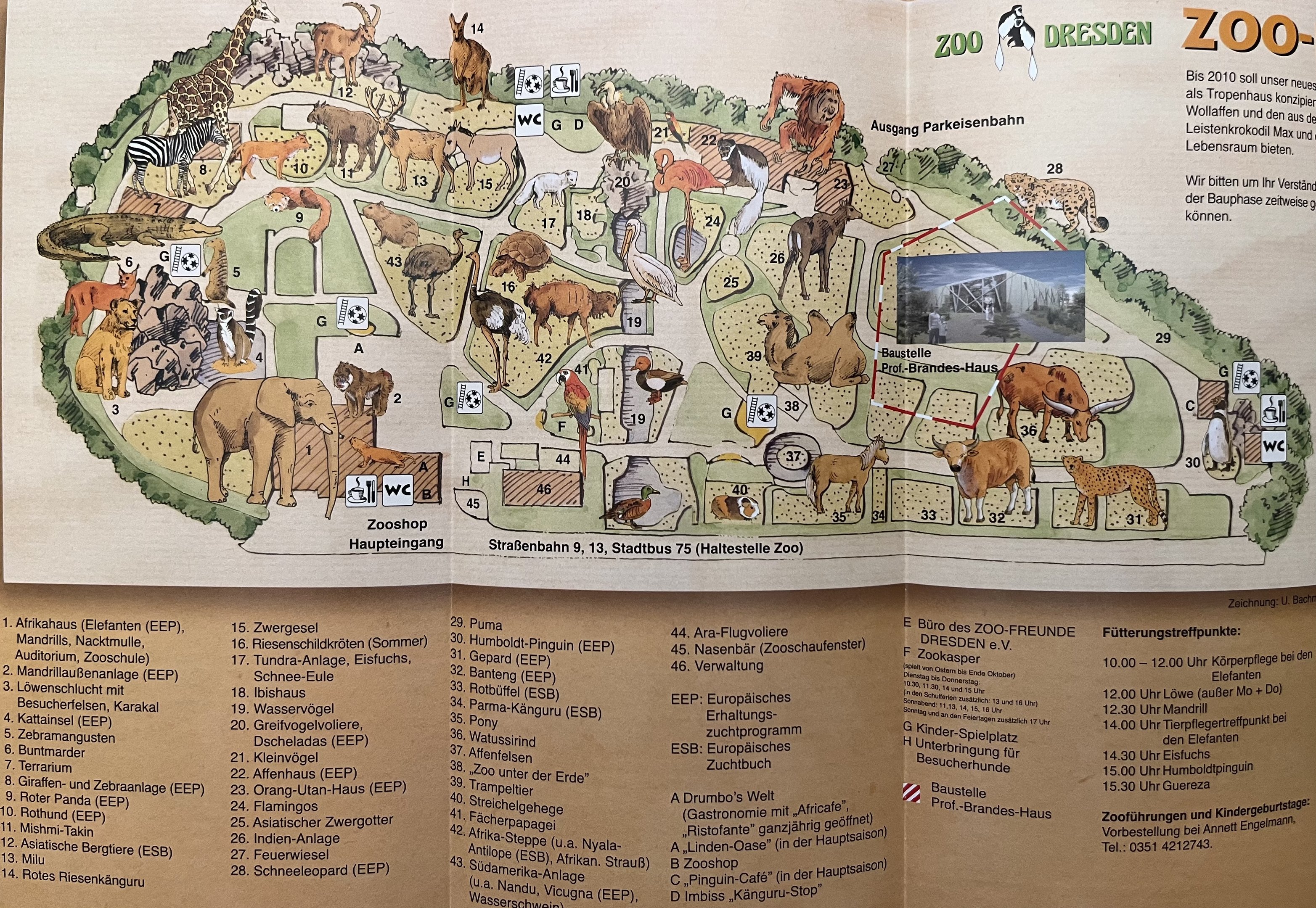 Zoo Map - 2010