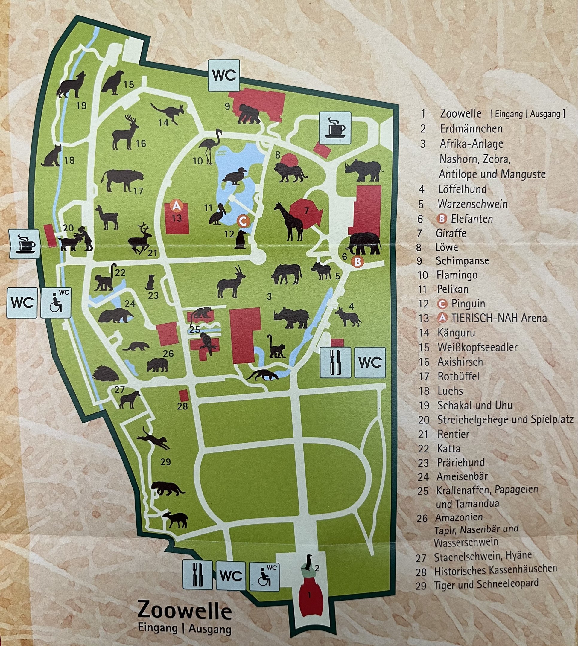 Zoo Map - 2010