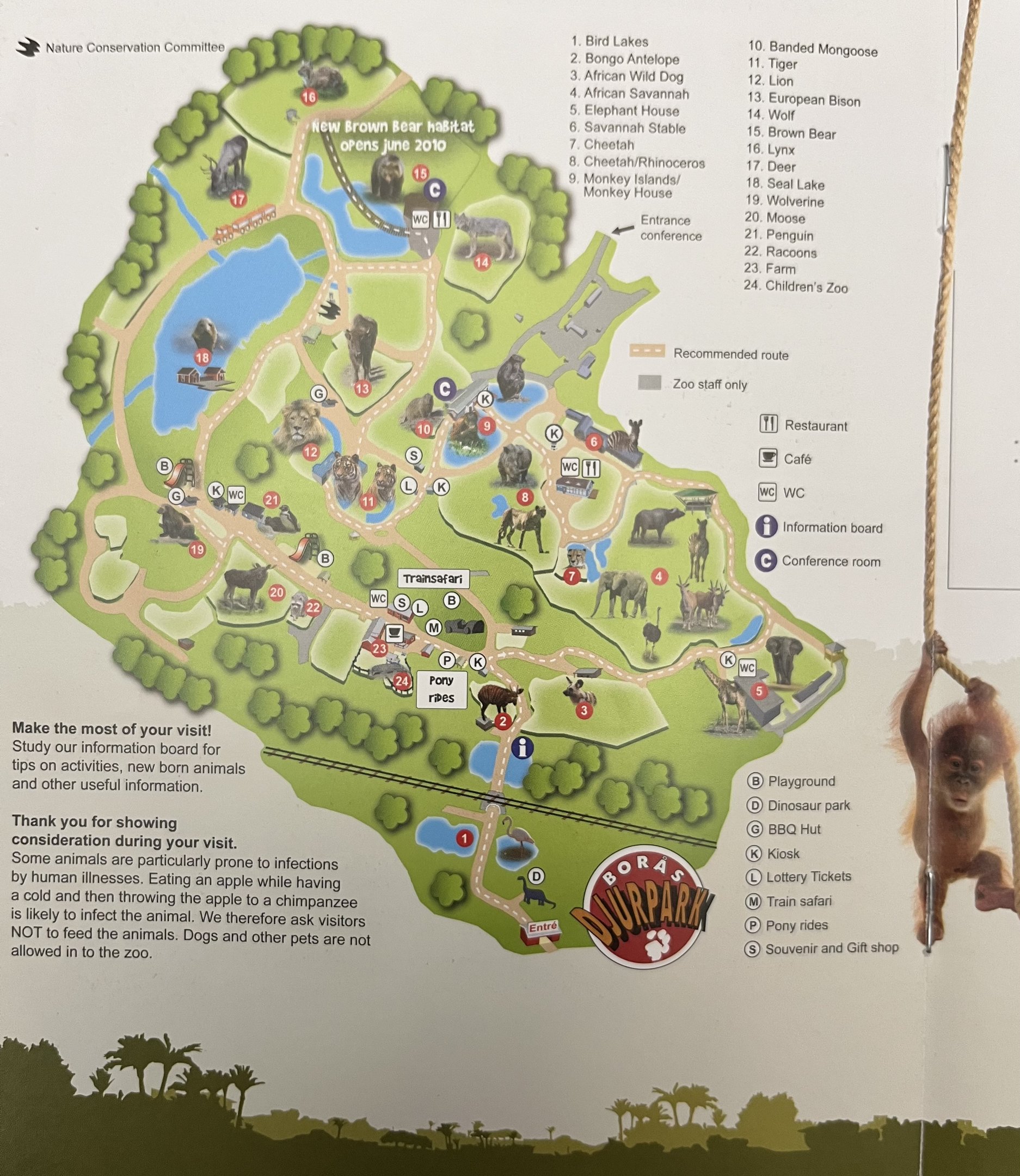 Zoo Map - 2010