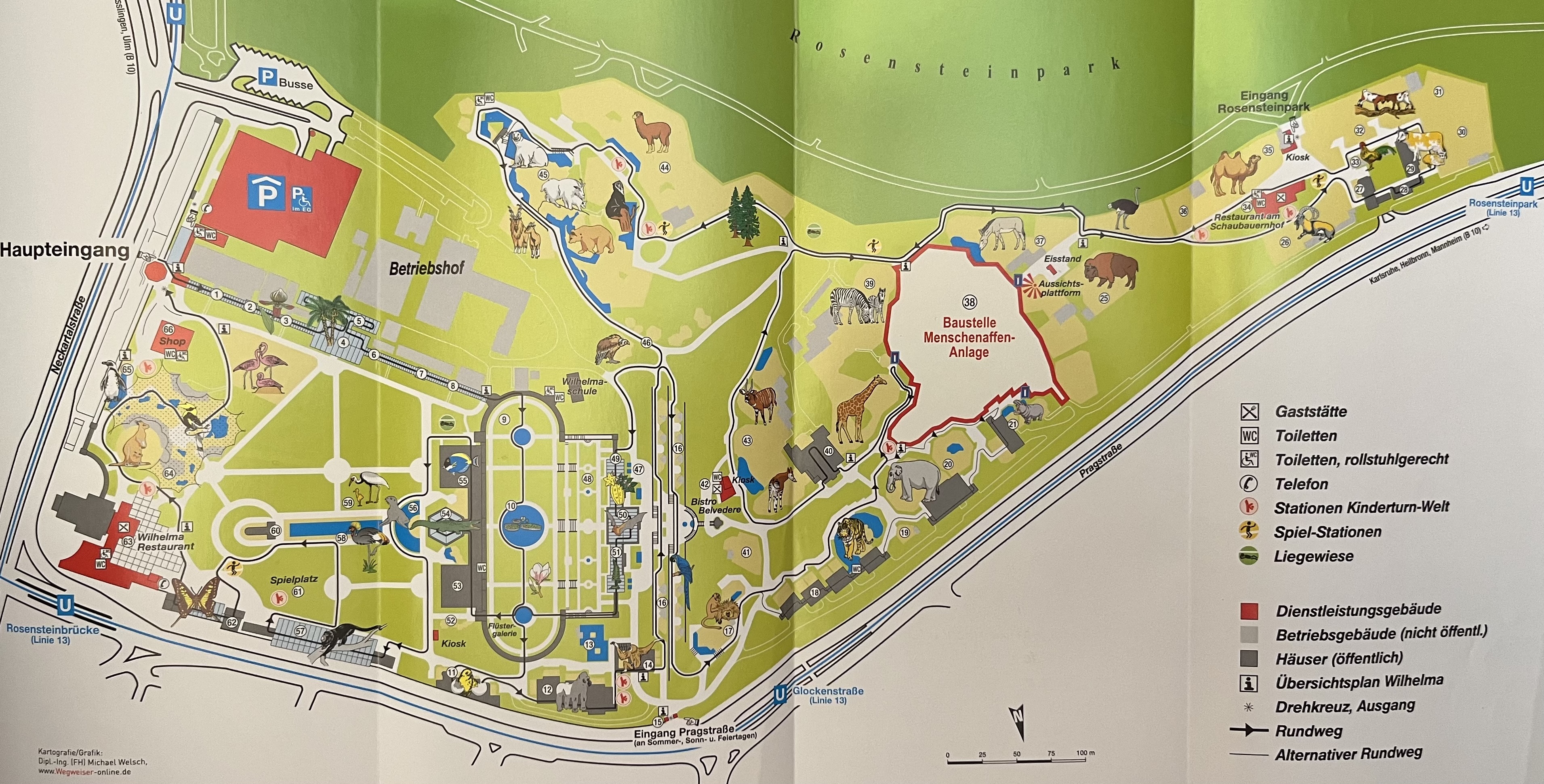Zoo Map - 2011/12